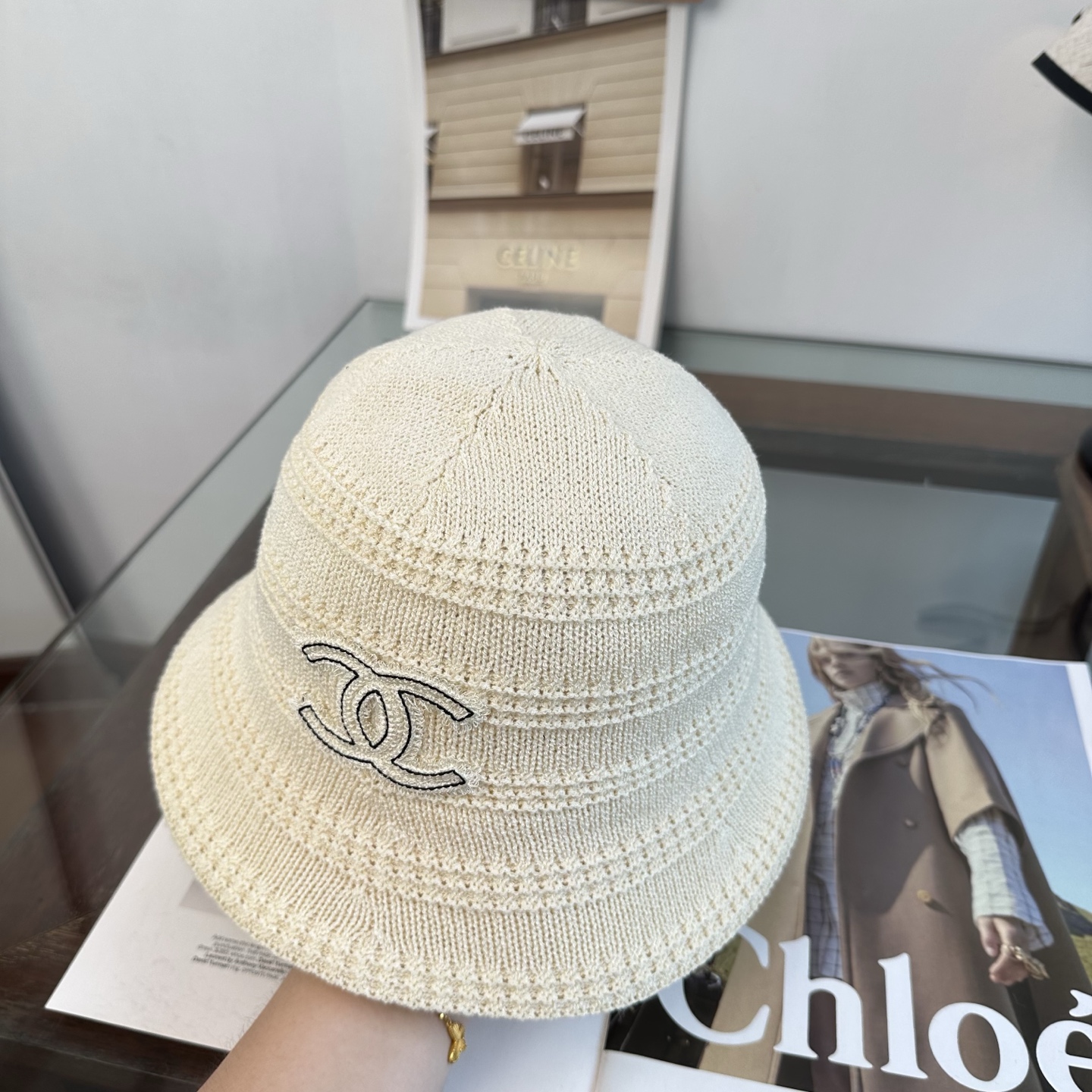 CHANEL香奈儿 2026新款可遮阳帽女透气渔夫帽度假旅游拍照时尚搭子