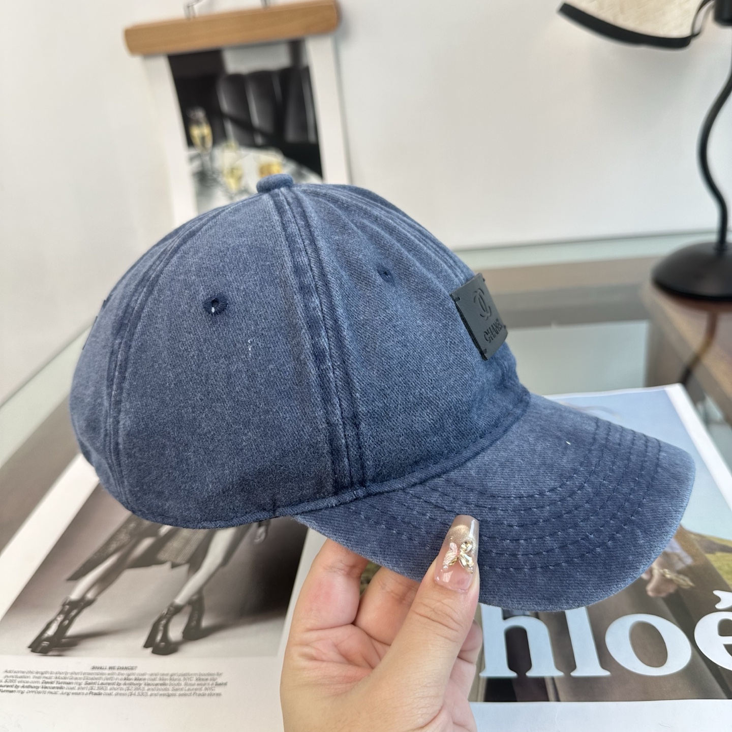 CHANEL香奈儿 新款简约logo棒球帽，新款出货，大牌款超好搭配，赶紧入手！