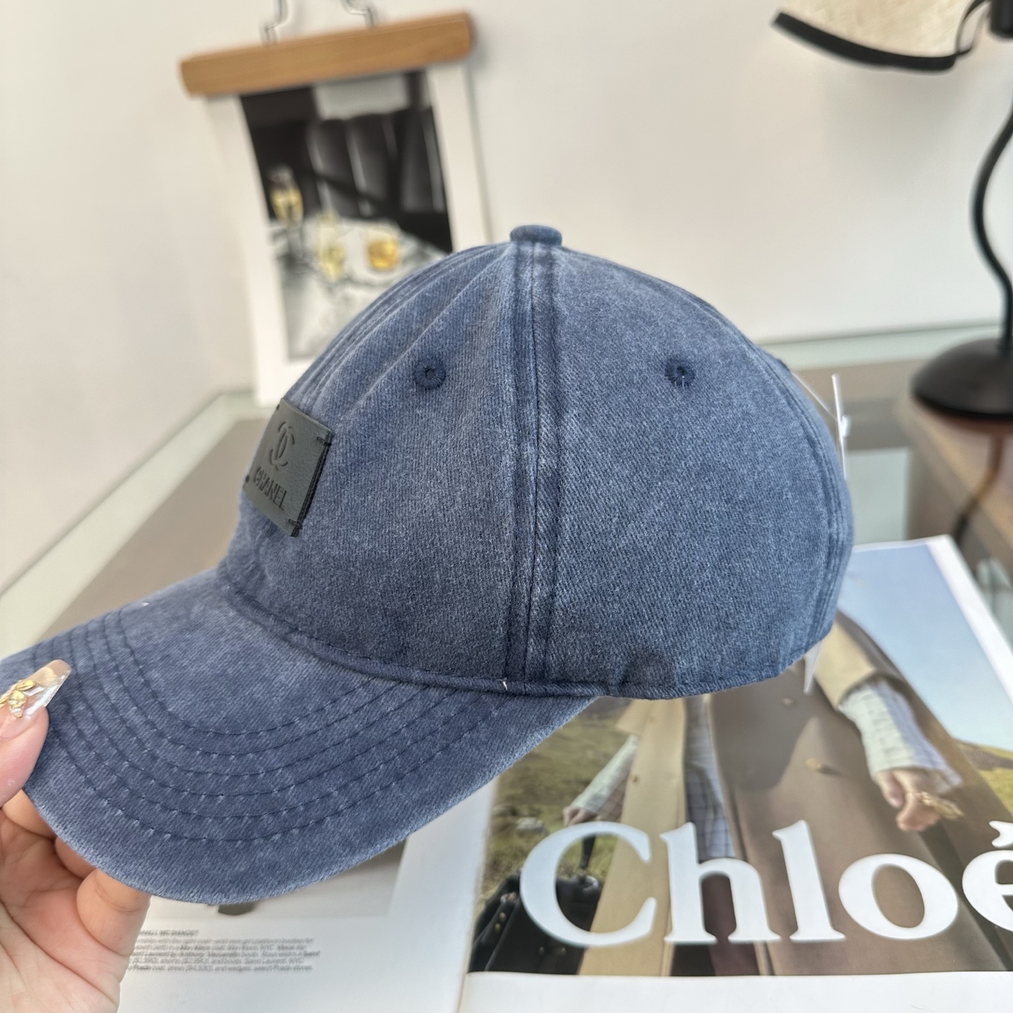 CHANEL香奈儿 新款简约logo棒球帽，新款出货，大牌款超好搭配，赶紧入手！