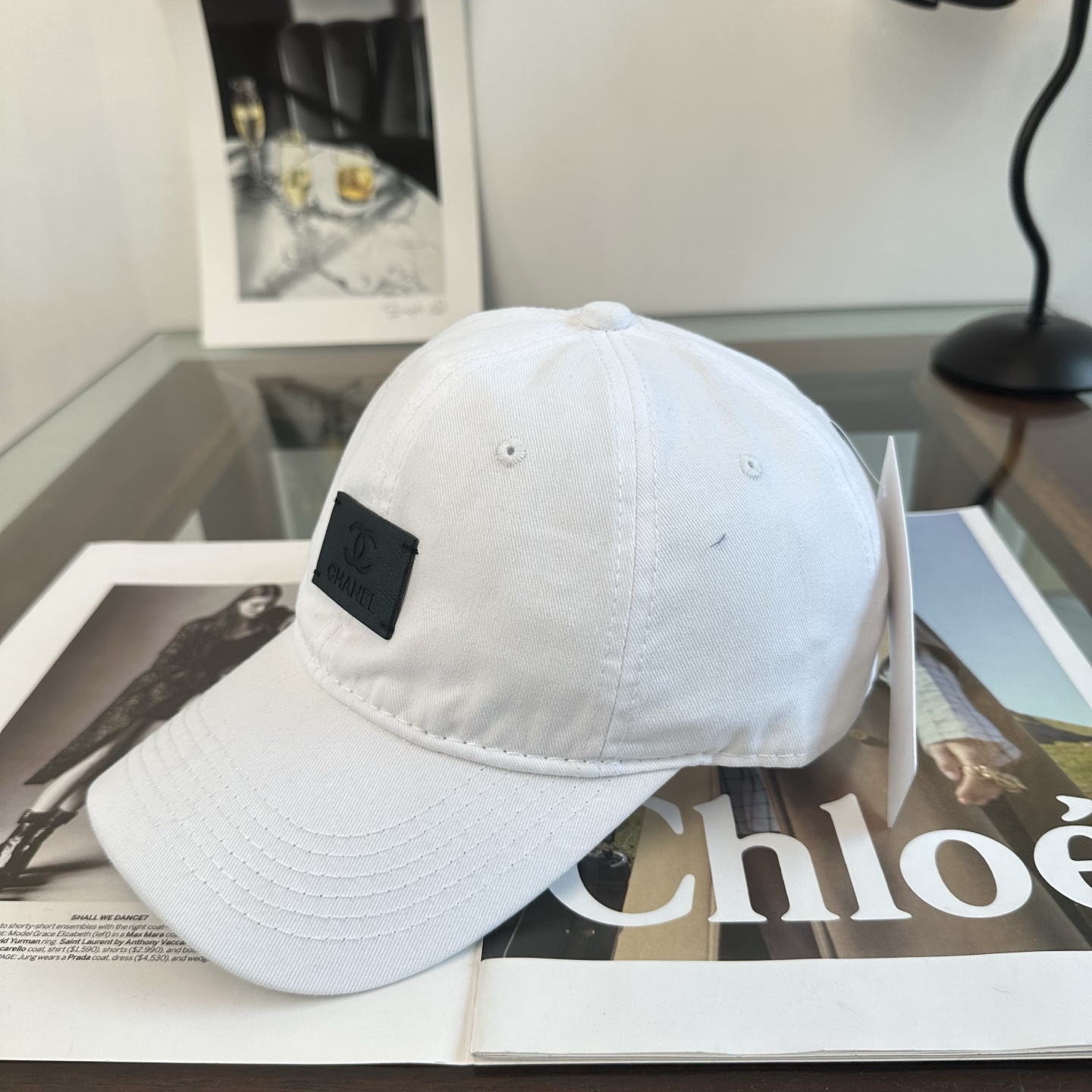 CHANEL香奈儿 新款简约logo棒球帽，新款出货，大牌款超好搭配，赶紧入手！