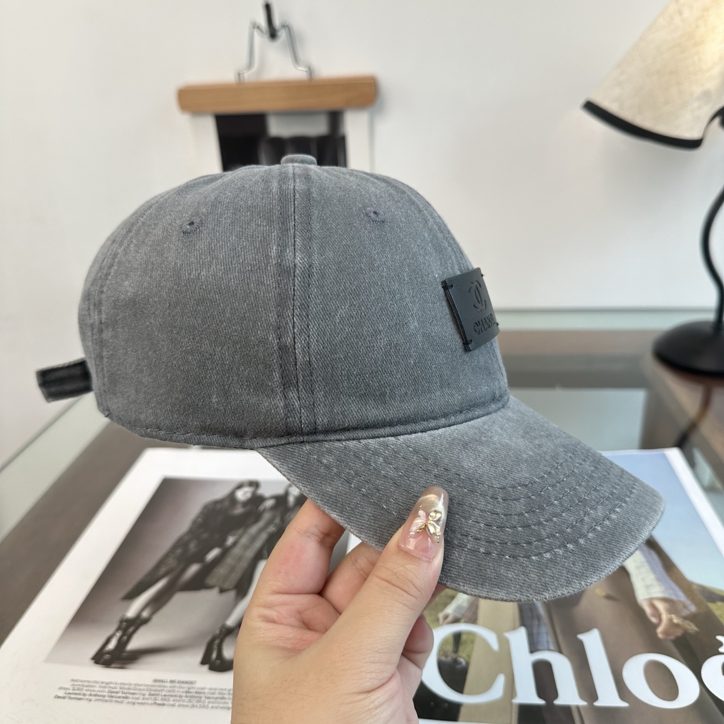 CHANEL香奈儿 新款简约logo棒球帽，新款出货，大牌款超好搭配，赶紧入手！