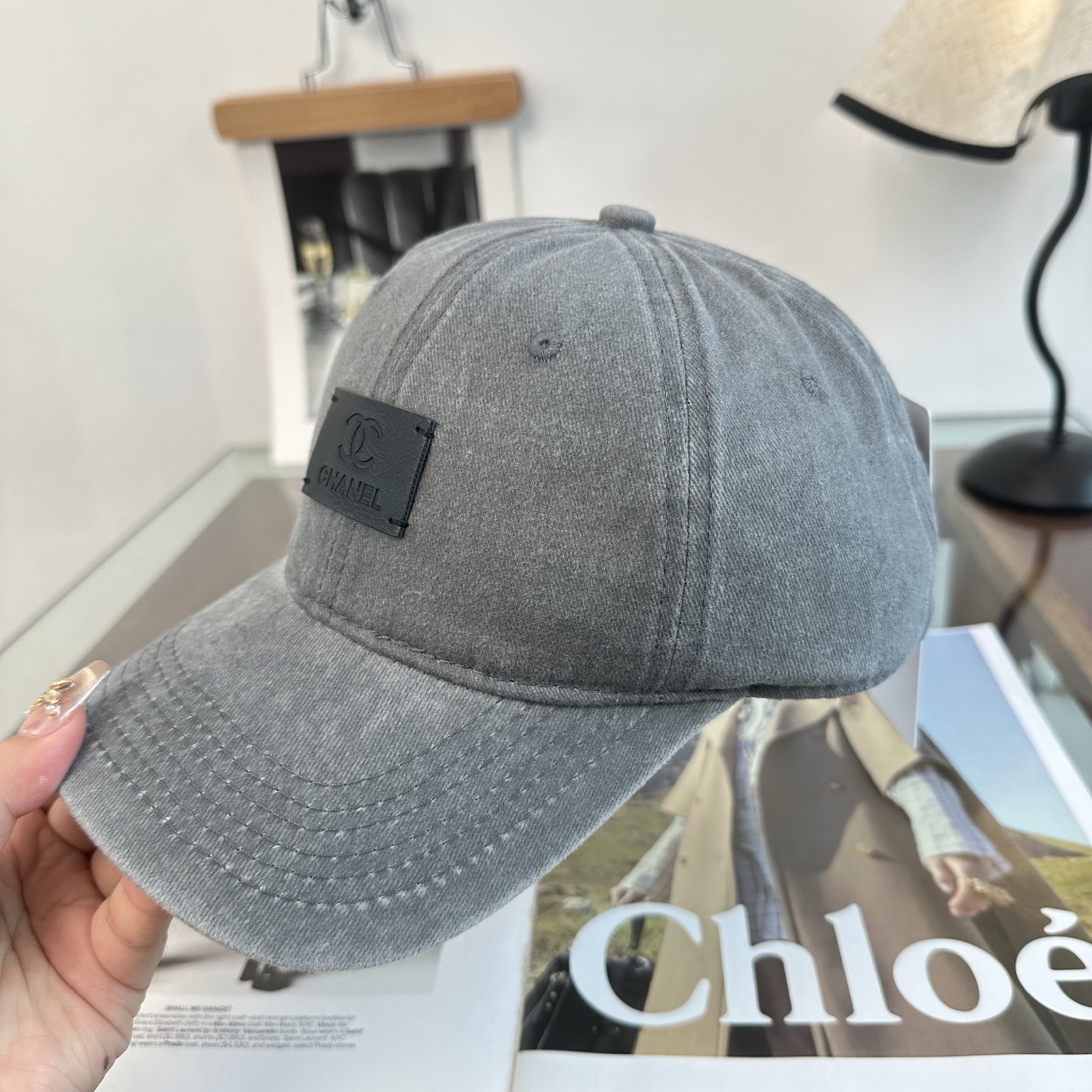 CHANEL香奈儿 新款简约logo棒球帽，新款出货，大牌款超好搭配，赶紧入手！