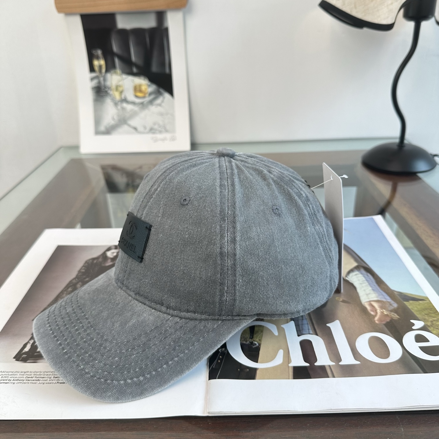 CHANEL香奈儿 新款简约logo棒球帽，新款出货，大牌款超好搭配，赶紧入手！