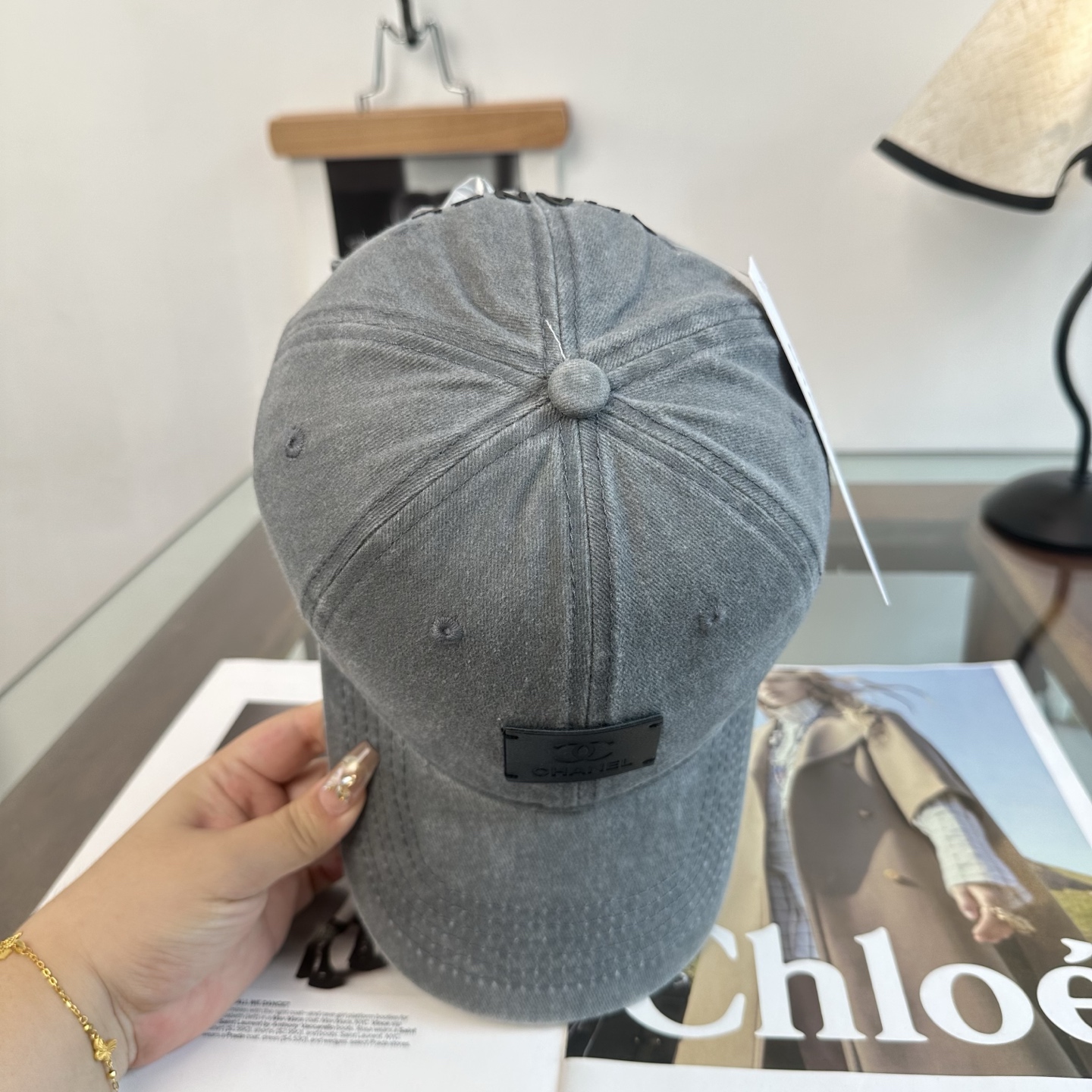 CHANEL香奈儿 新款简约logo棒球帽，新款出货，大牌款超好搭配，赶紧入手！