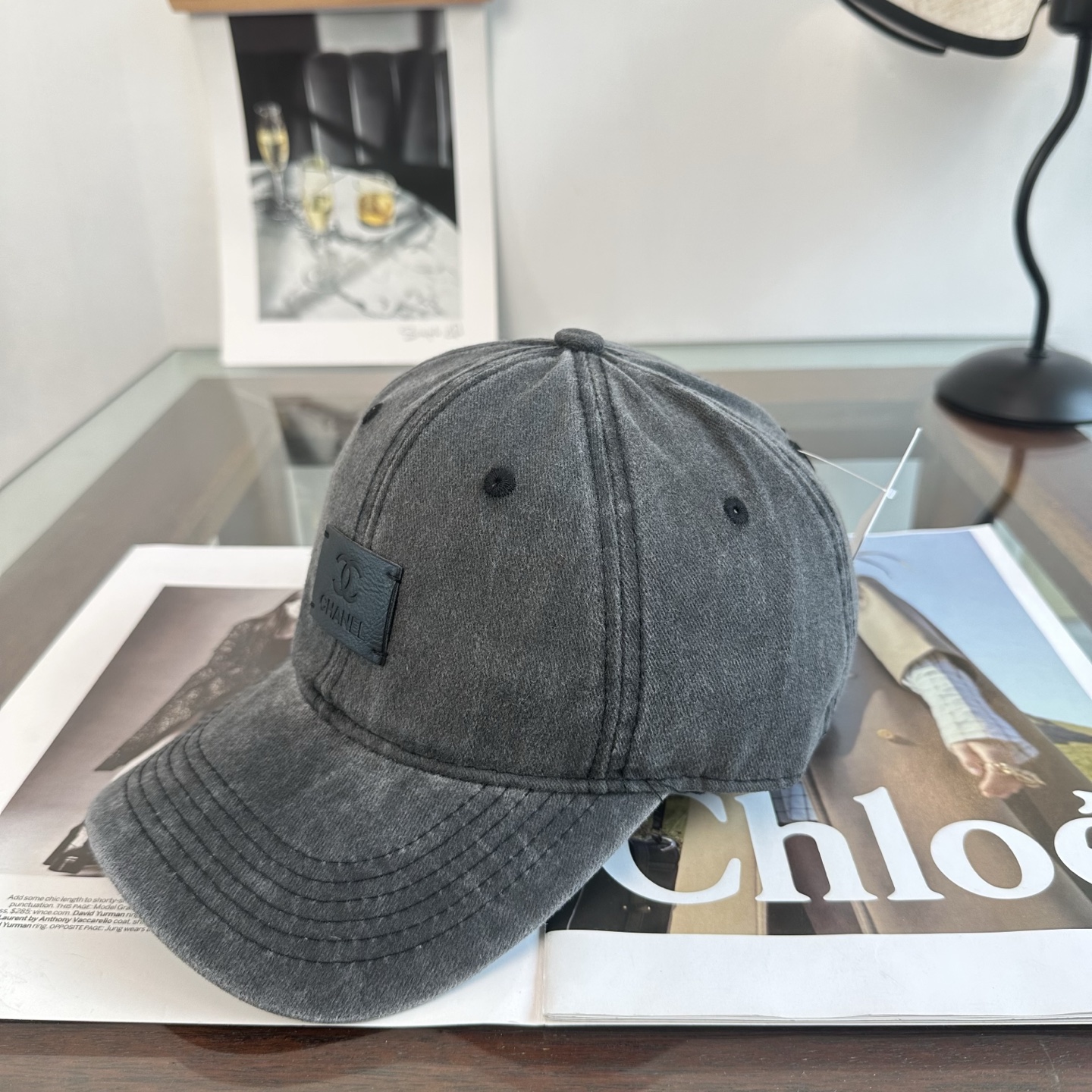 CHANEL香奈儿 新款简约logo棒球帽，新款出货，大牌款超好搭配，赶紧入手！