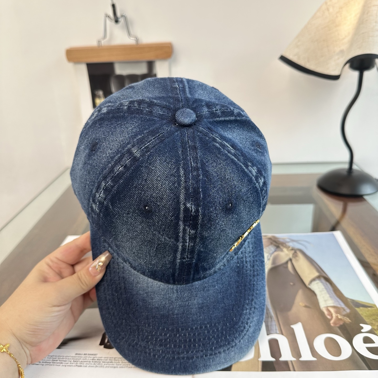 CHANEL香奈儿 新款简约logo棒球帽，新款出货，大牌款超好搭配，赶紧入手！