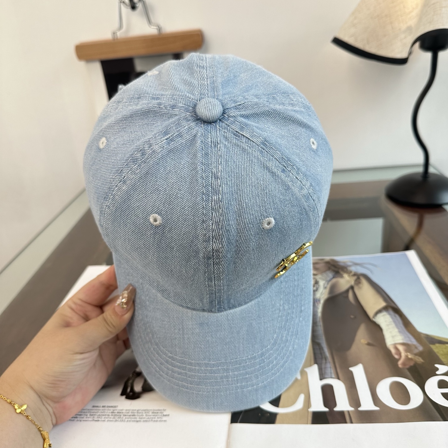 CHANEL香奈儿 新款简约logo棒球帽，新款出货，大牌款超好搭配，赶紧入手！