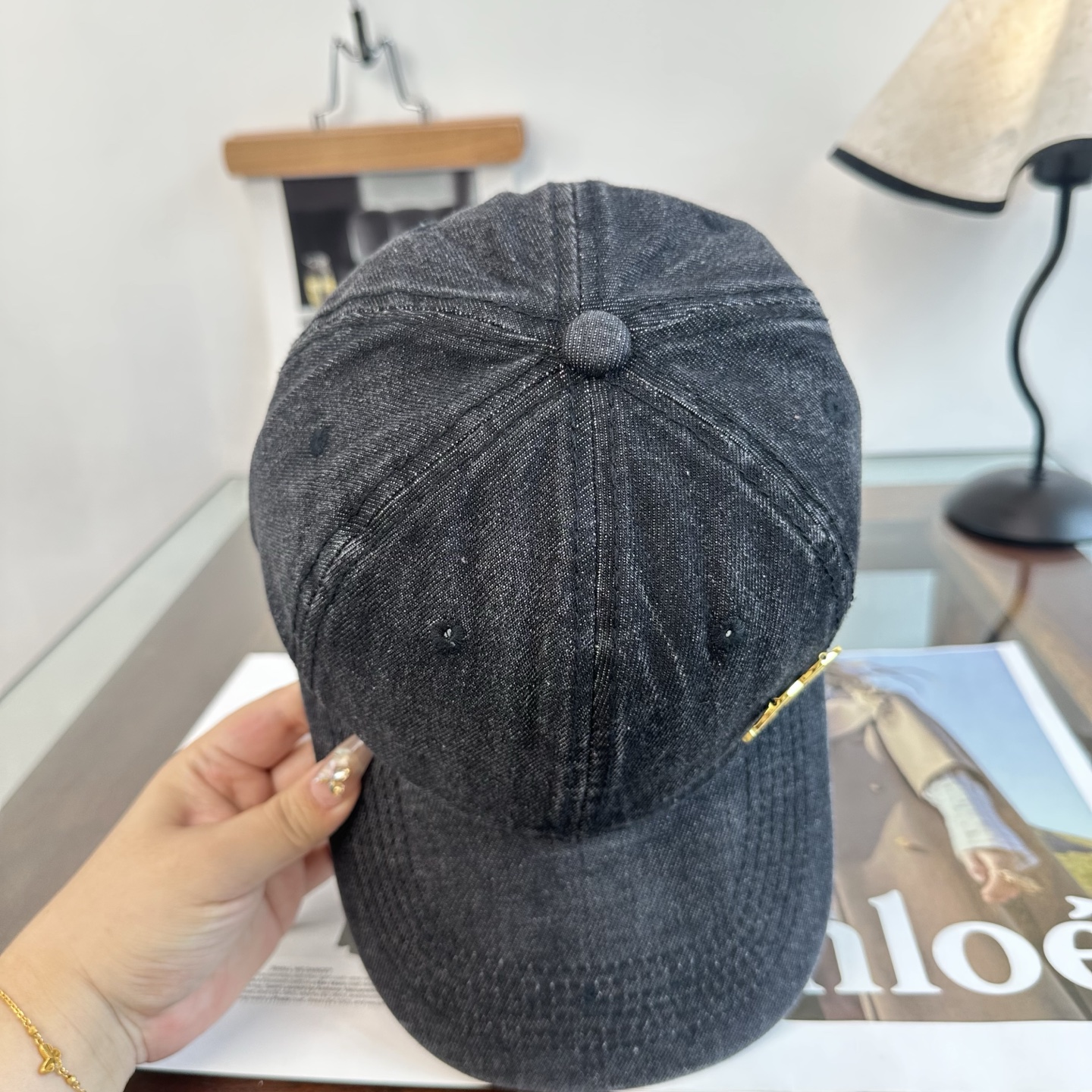 CHANEL香奈儿 新款简约logo棒球帽，新款出货，大牌款超好搭配，赶紧入手！
