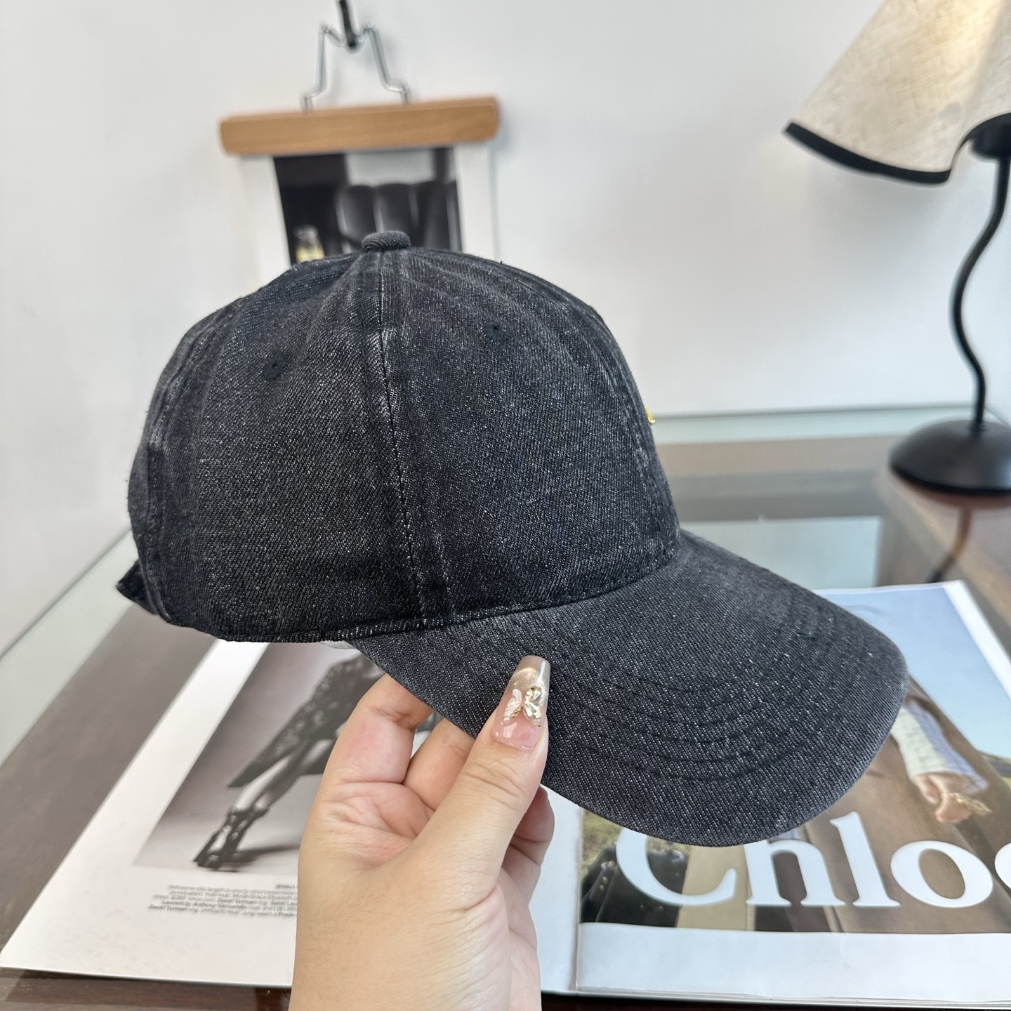 CHANEL香奈儿 新款简约logo棒球帽，新款出货，大牌款超好搭配，赶紧入手！