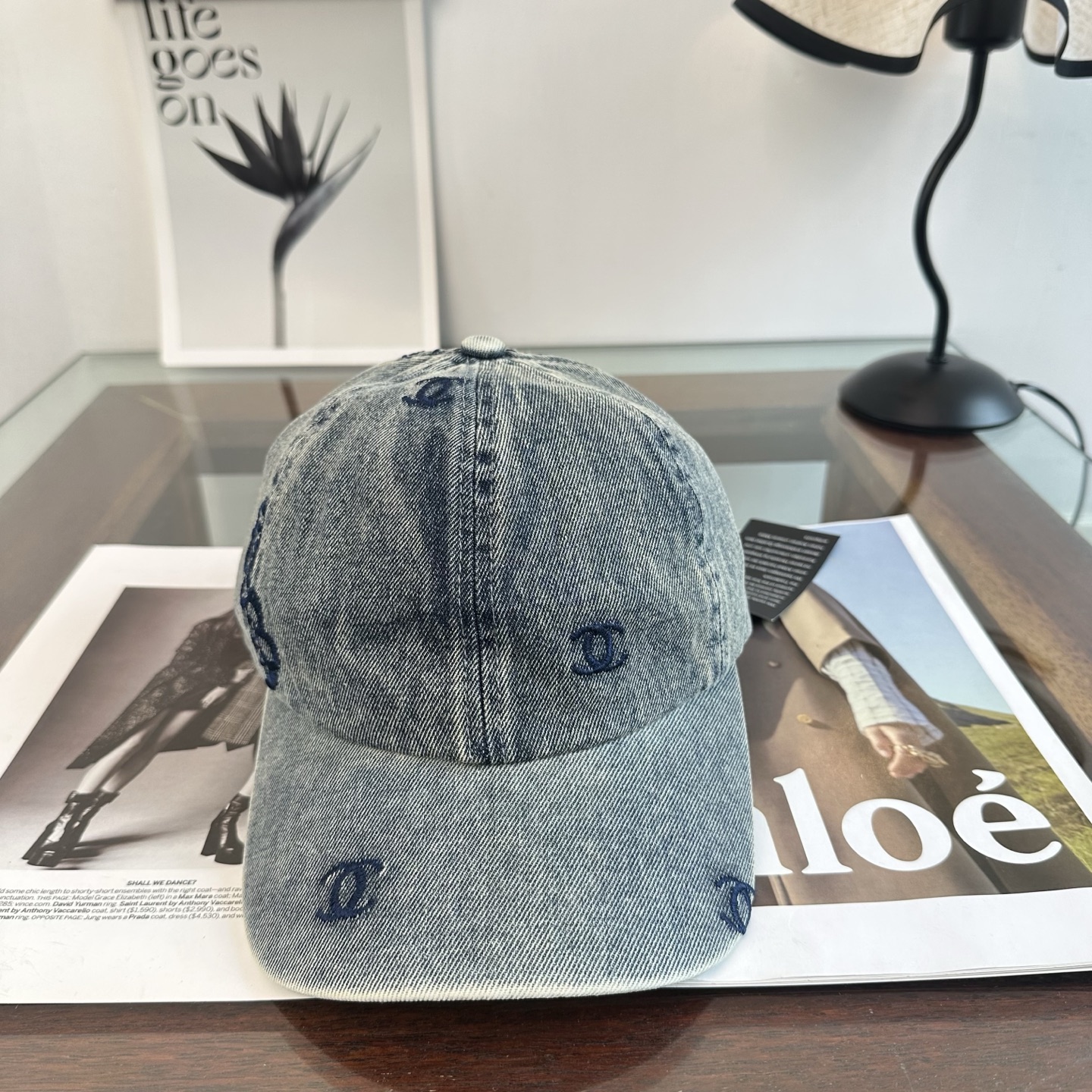 CHANEL香奈儿 新款简约logo棒球帽，新款出货，大牌款超好搭配，赶紧入手！