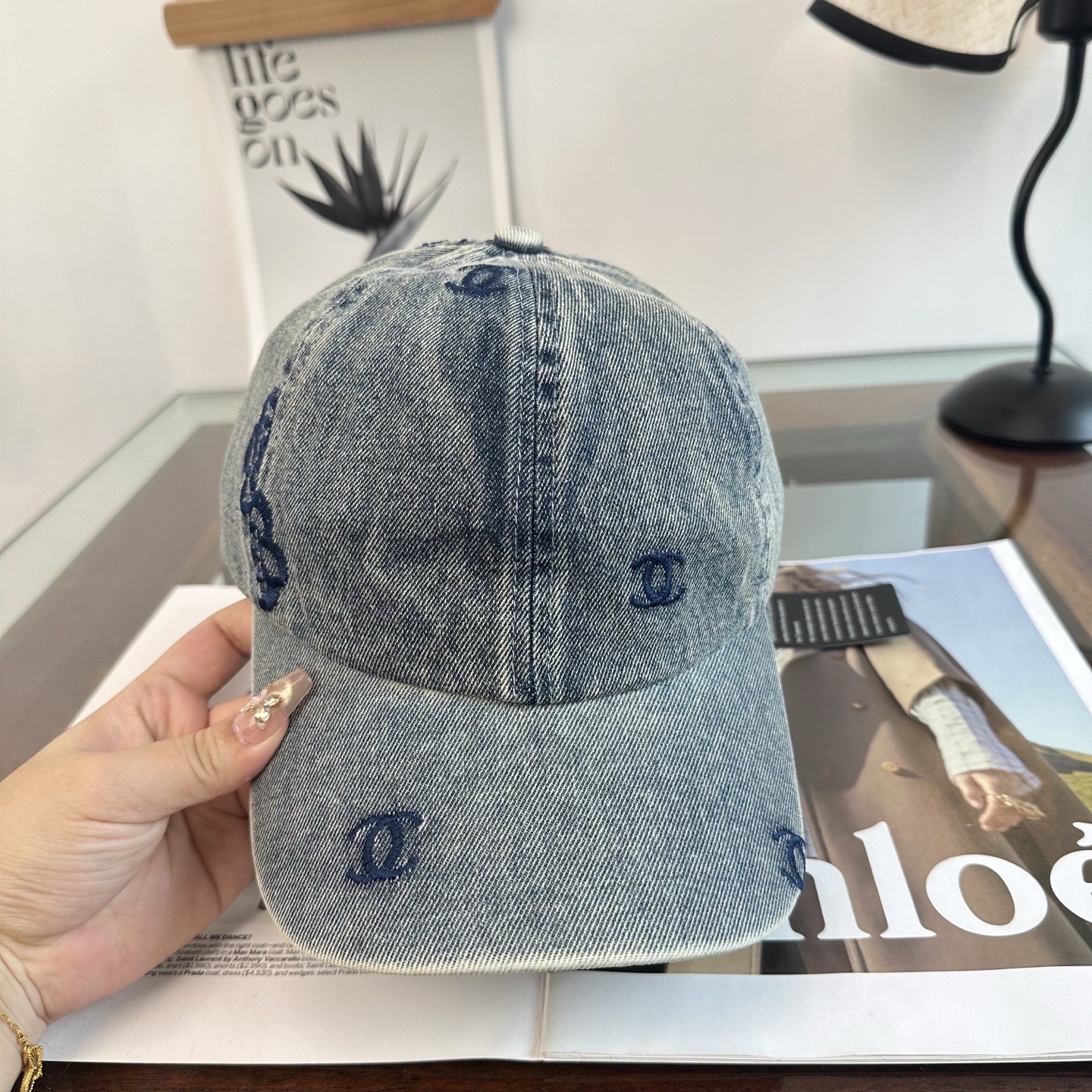 CHANEL香奈儿 新款简约logo棒球帽，新款出货，大牌款超好搭配，赶紧入手！