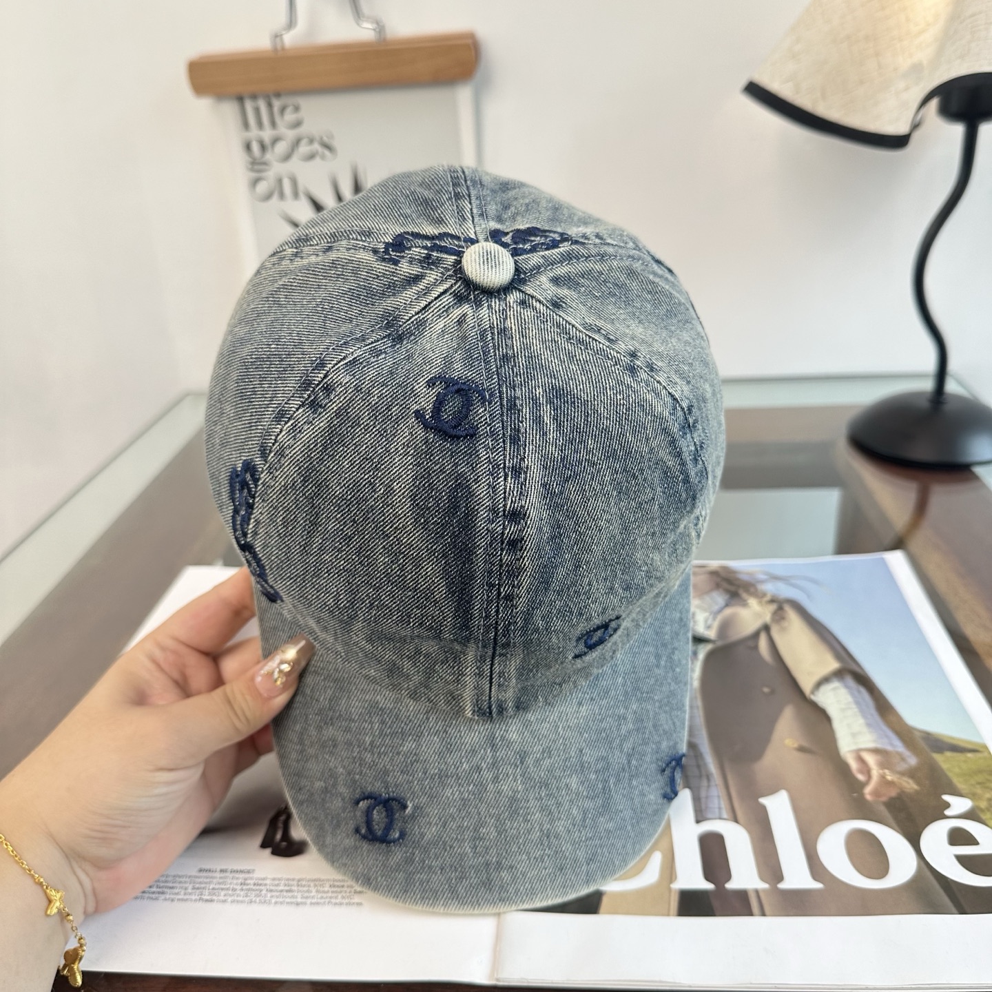 CHANEL香奈儿 新款简约logo棒球帽，新款出货，大牌款超好搭配，赶紧入手！