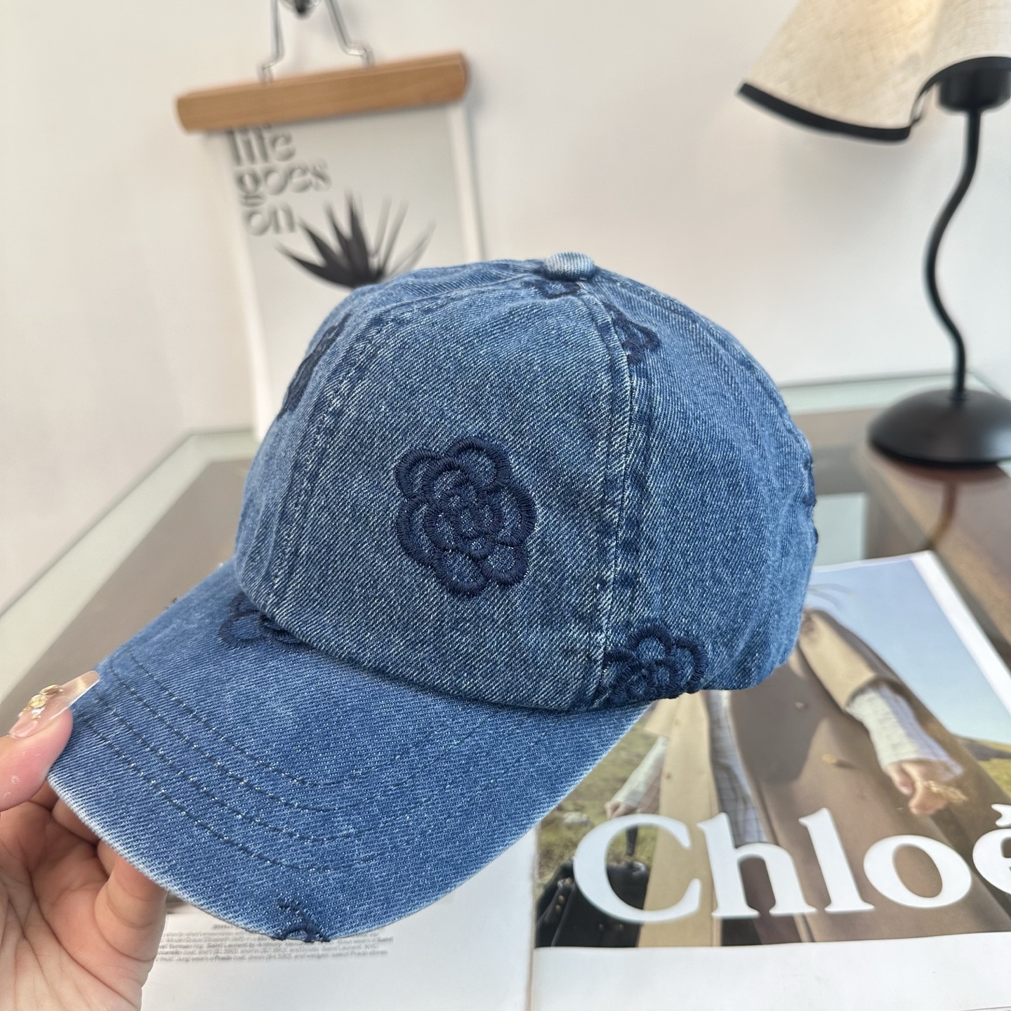 CHANEL香奈儿 新款简约logo棒球帽，新款出货，大牌款超好搭配，赶紧入手！