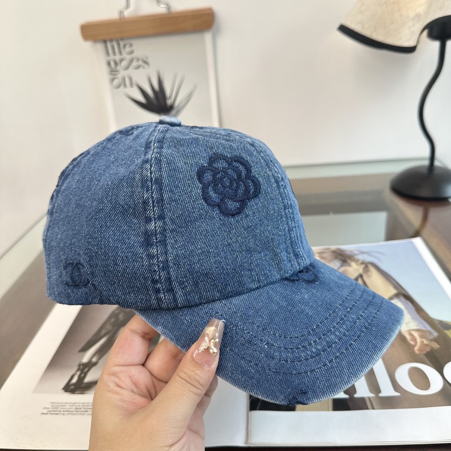 CHANEL香奈儿 新款简约logo棒球帽，新款出货，大牌款超好搭配，赶紧入手！