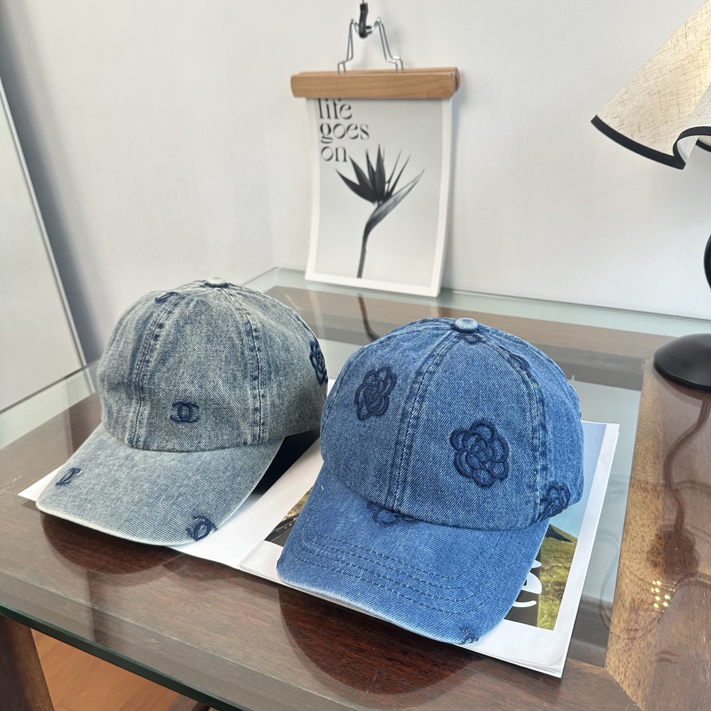 CHANEL香奈儿 新款简约logo棒球帽，新款出货，大牌款超好搭配，赶紧入手！