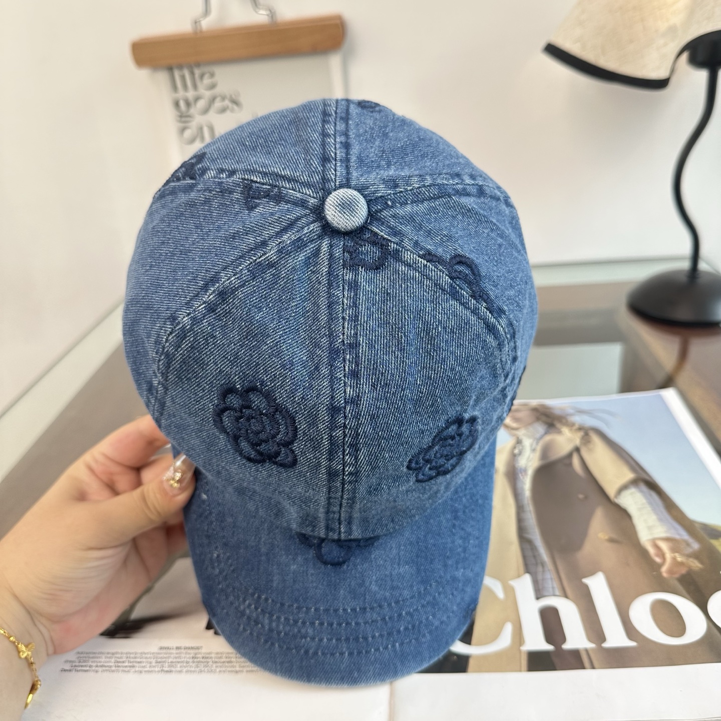 CHANEL香奈儿 新款简约logo棒球帽，新款出货，大牌款超好搭配，赶紧入手！
