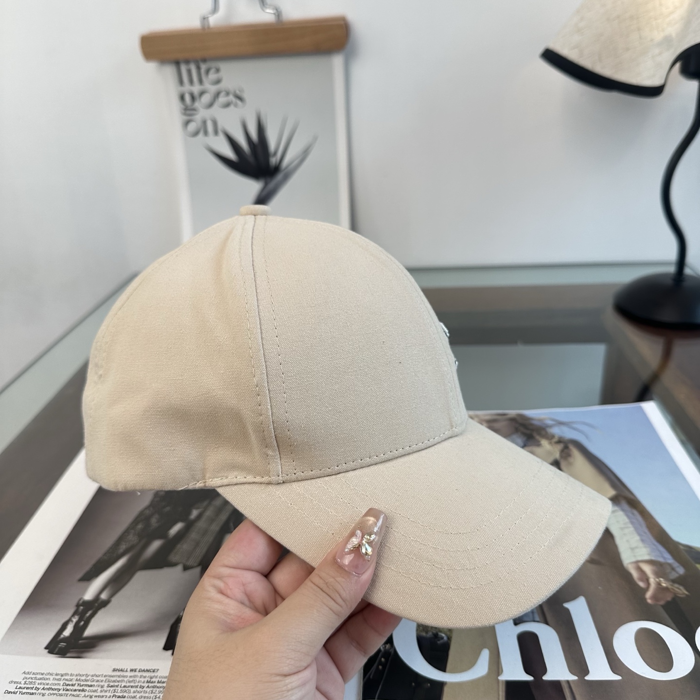 CHANEL香奈儿 新款简约logo棒球帽，新款出货，大牌款超好搭配，赶紧入手！