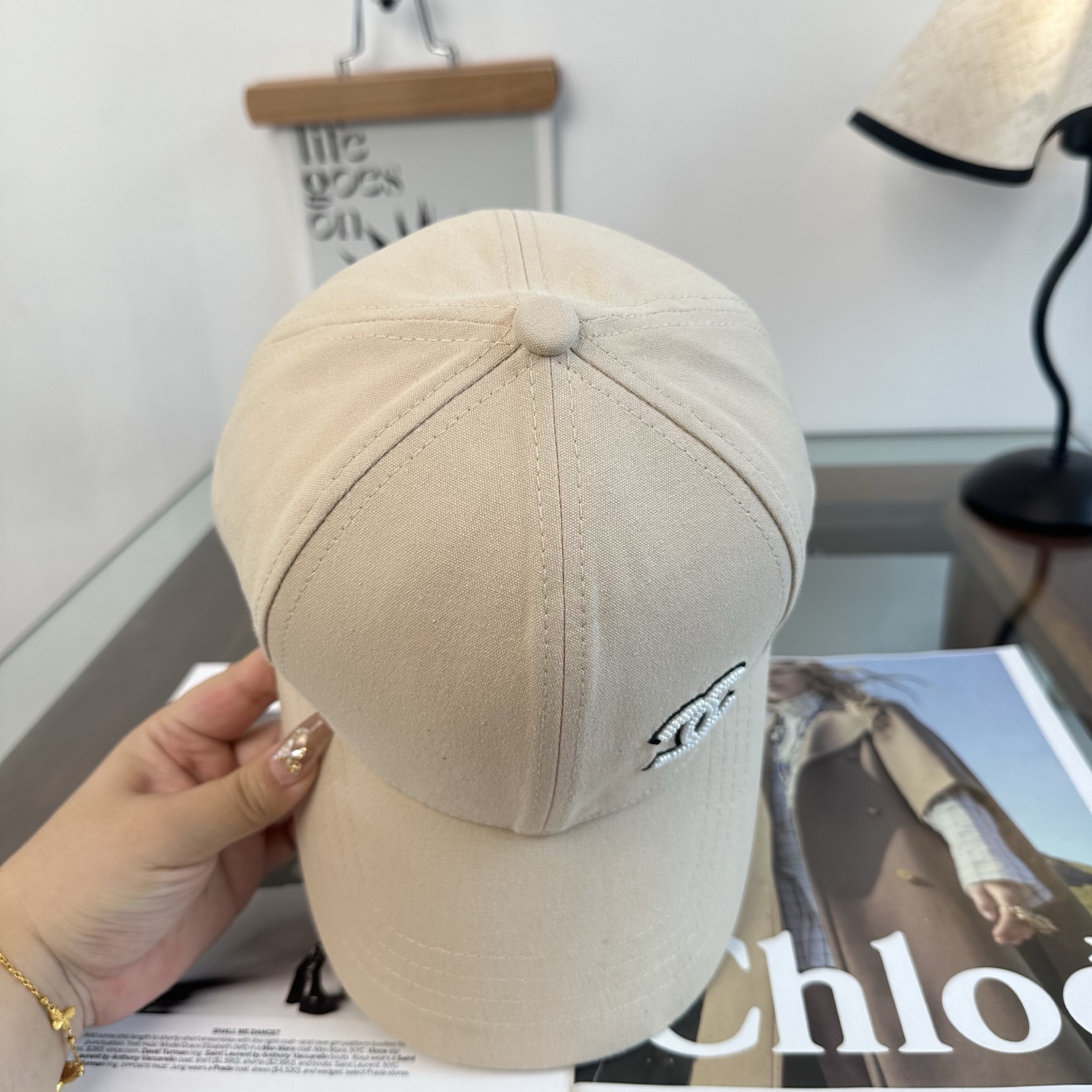 CHANEL香奈儿 新款简约logo棒球帽，新款出货，大牌款超好搭配，赶紧入手！