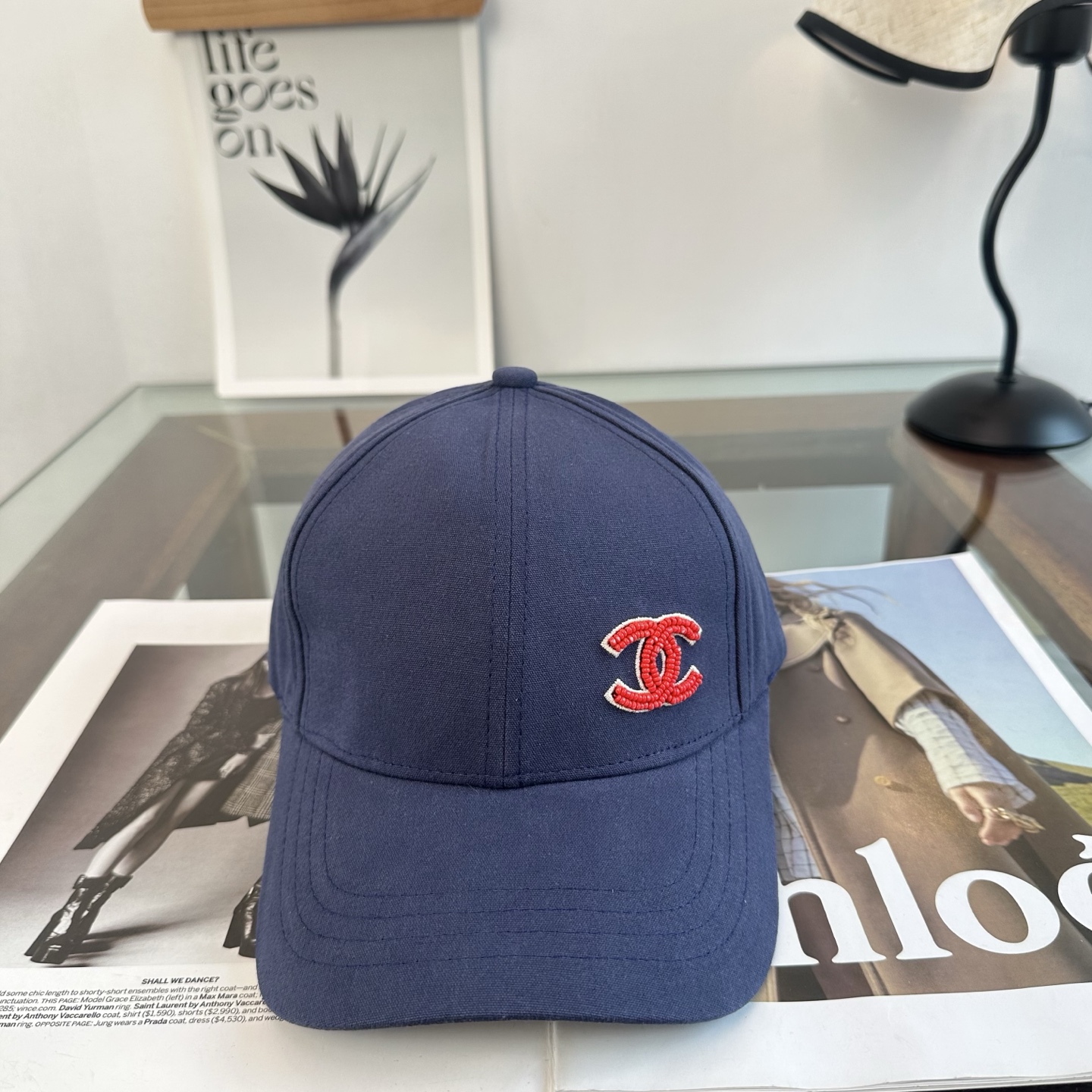 CHANEL香奈儿 新款简约logo棒球帽，新款出货，大牌款超好搭配，赶紧入手！