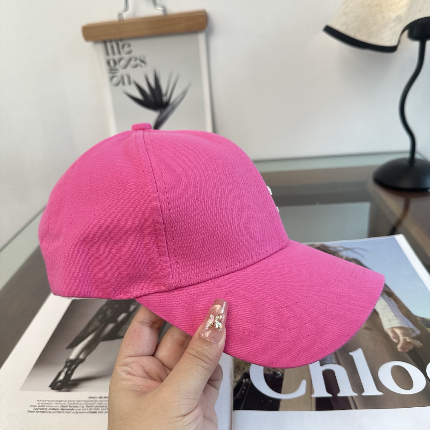 CHANEL香奈儿 新款简约logo棒球帽，新款出货，大牌款超好搭配，赶紧入手！