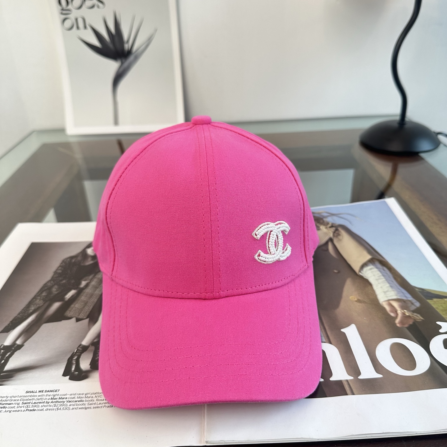CHANEL香奈儿 新款简约logo棒球帽，新款出货，大牌款超好搭配，赶紧入手！