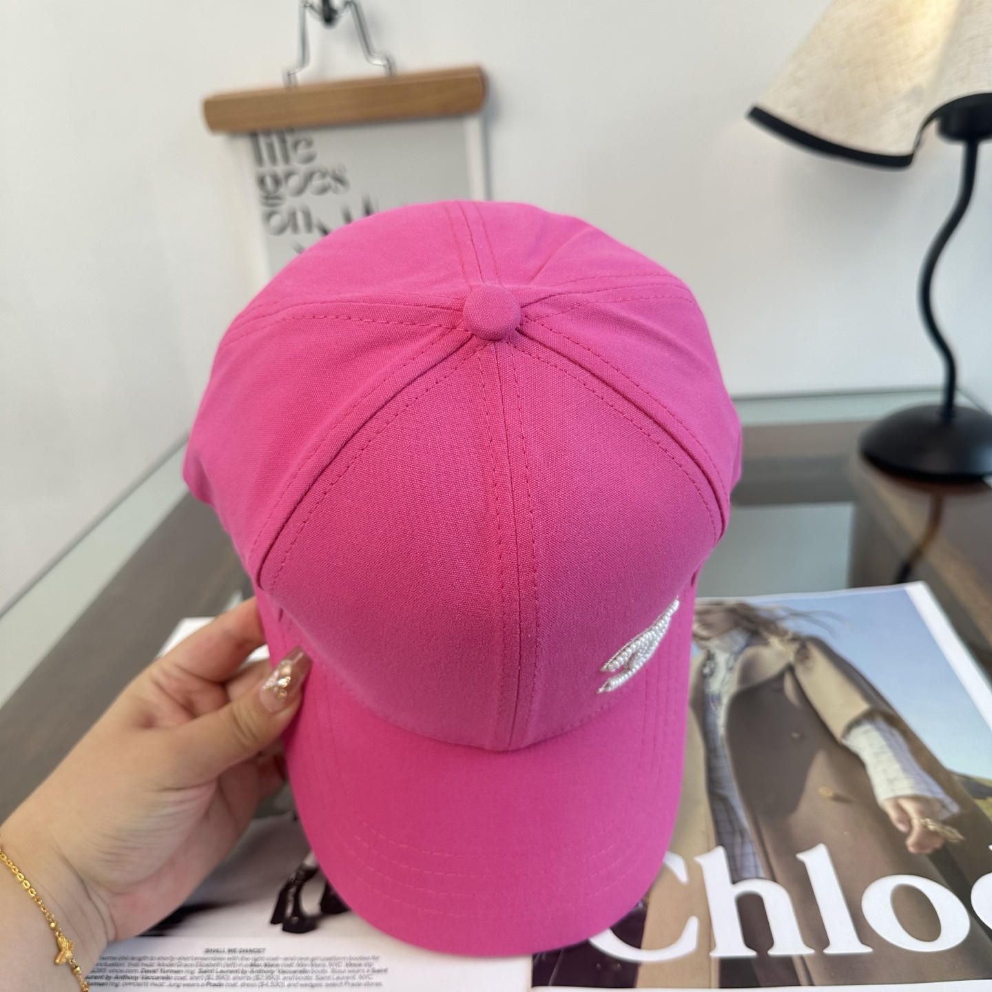 CHANEL香奈儿 新款简约logo棒球帽，新款出货，大牌款超好搭配，赶紧入手！