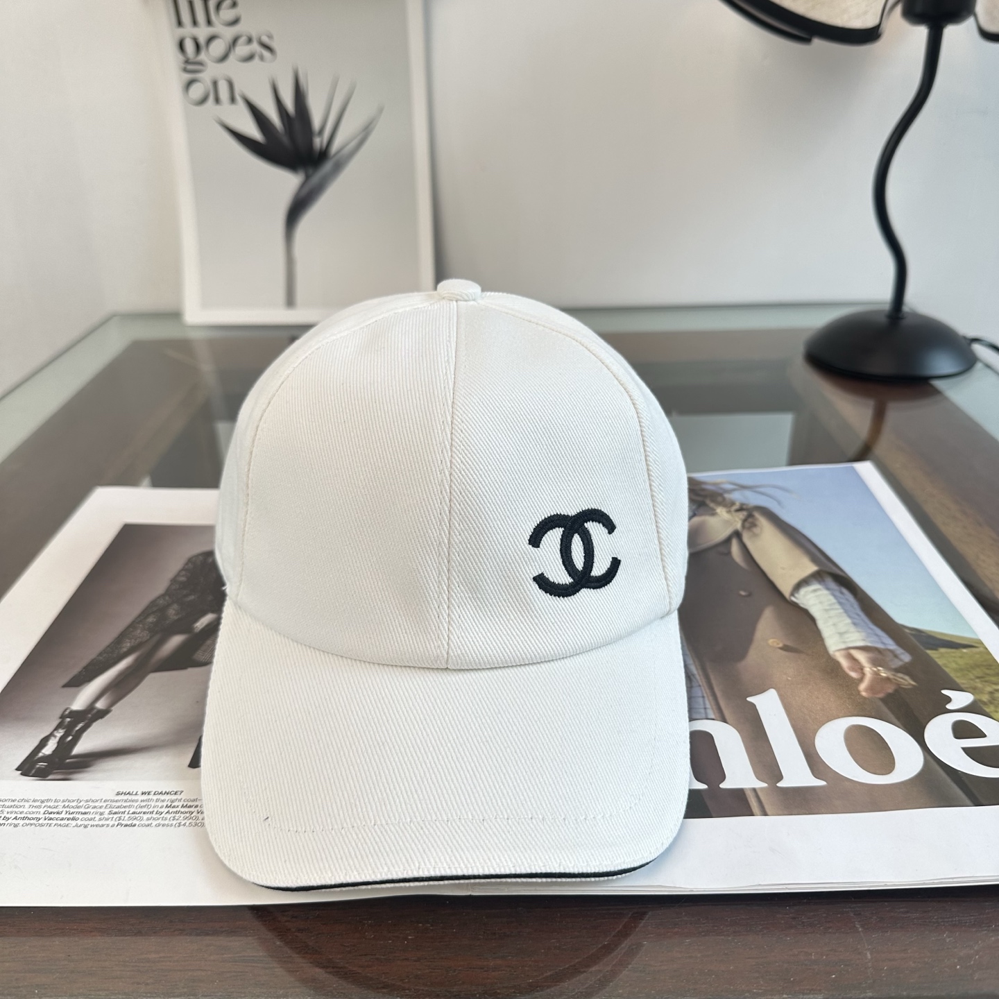 CHANEL香奈儿 新款简约logo棒球帽，新款出货，大牌款超好搭配，赶紧入手！