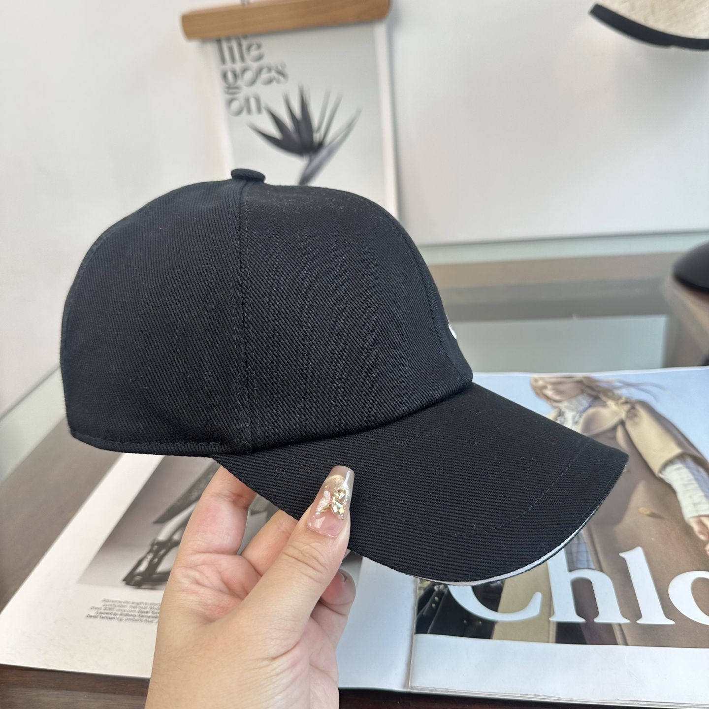 CHANEL香奈儿 新款简约logo棒球帽，新款出货，大牌款超好搭配，赶紧入手！