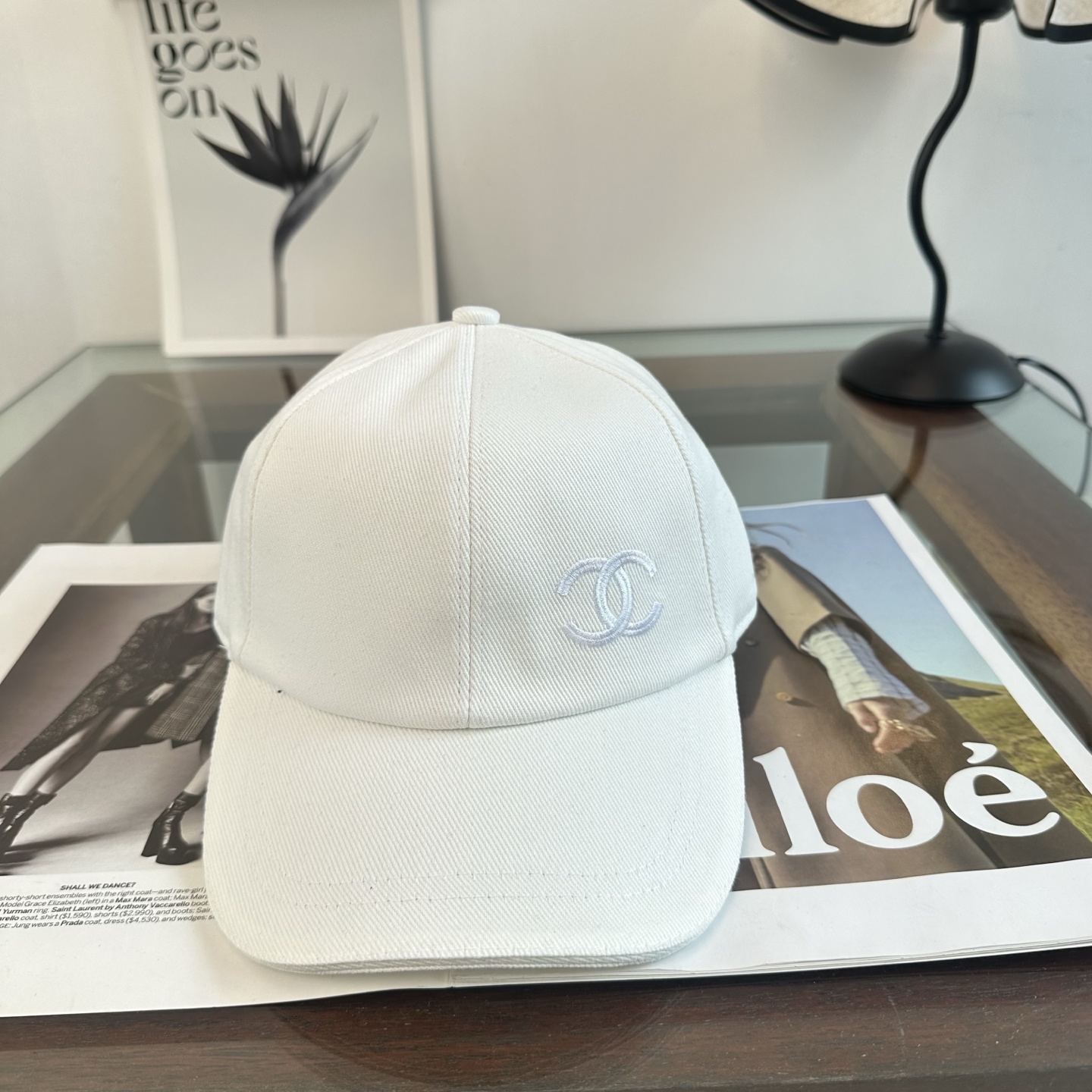CHANEL香奈儿 新款简约logo棒球帽，新款出货，大牌款超好搭配，赶紧入手！