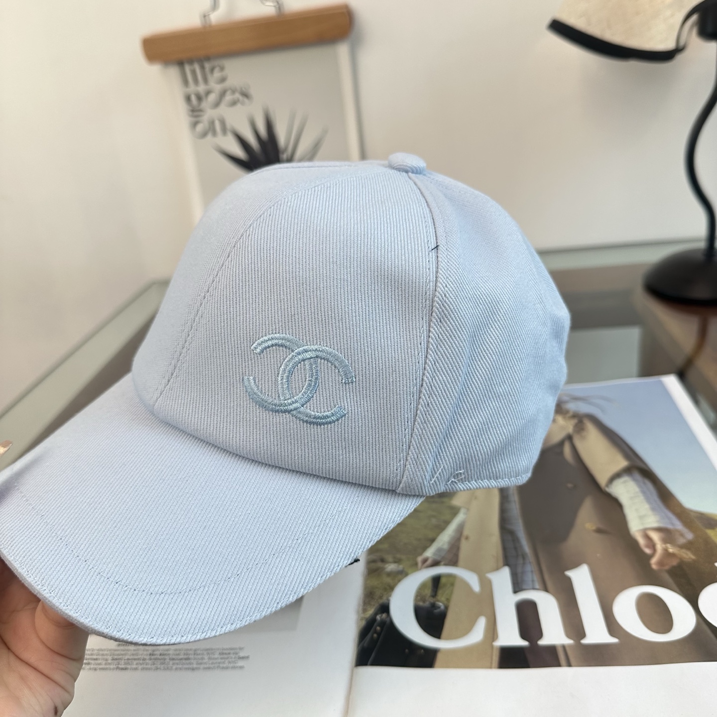 CHANEL香奈儿 新款简约logo棒球帽，新款出货，大牌款超好搭配，赶紧入手！