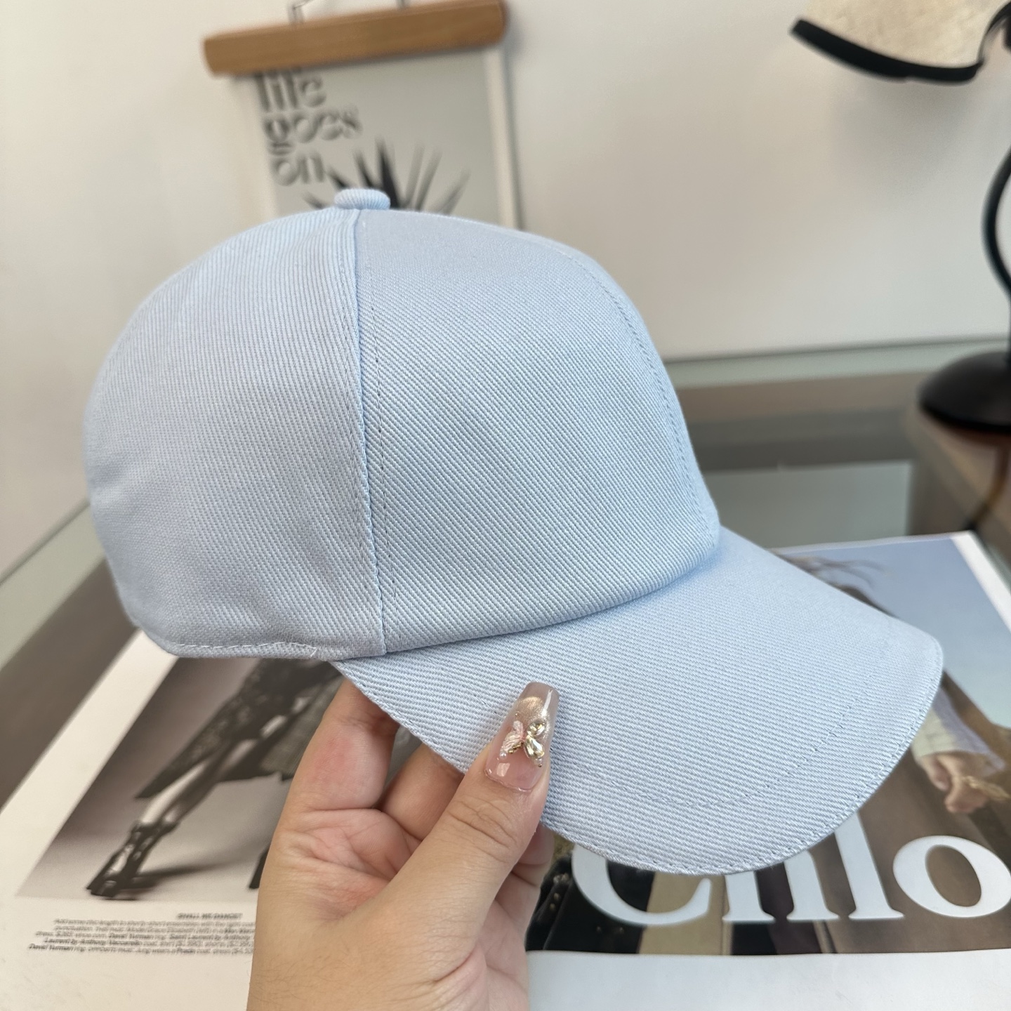CHANEL香奈儿 新款简约logo棒球帽，新款出货，大牌款超好搭配，赶紧入手！