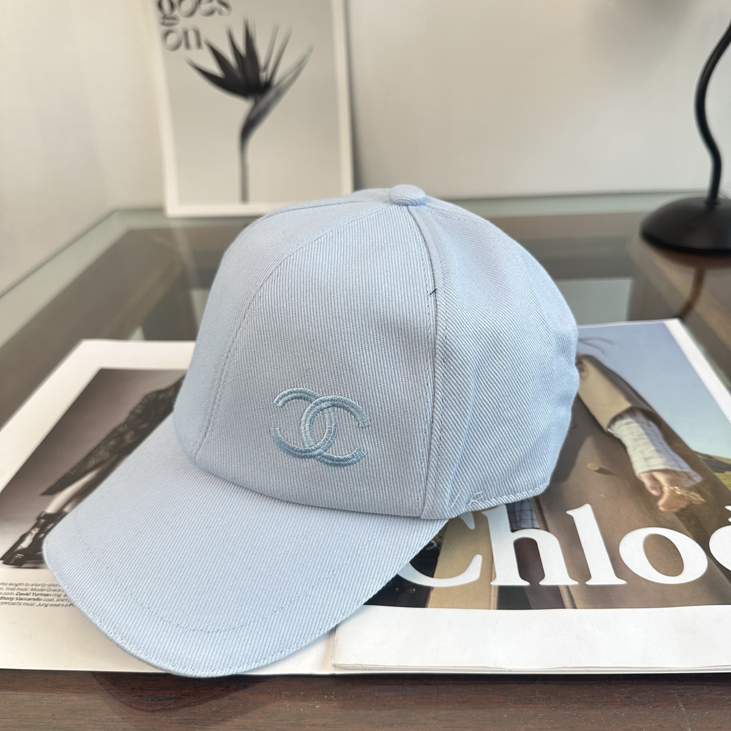 CHANEL香奈儿 新款简约logo棒球帽，新款出货，大牌款超好搭配，赶紧入手！