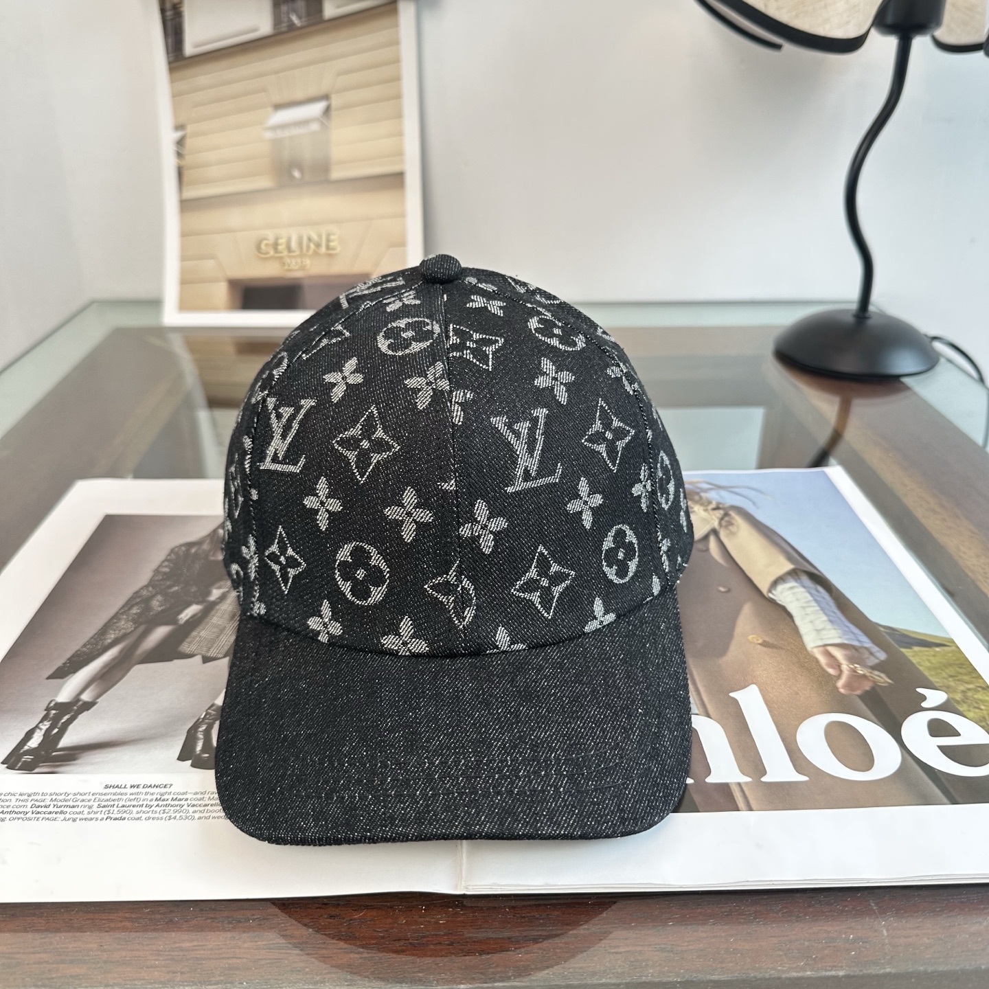 🧢路易威登棒球帽 LouisVuitton😍新款LV棒球帽，重工打造♥️高端大气，百搭款🤗男女通用！