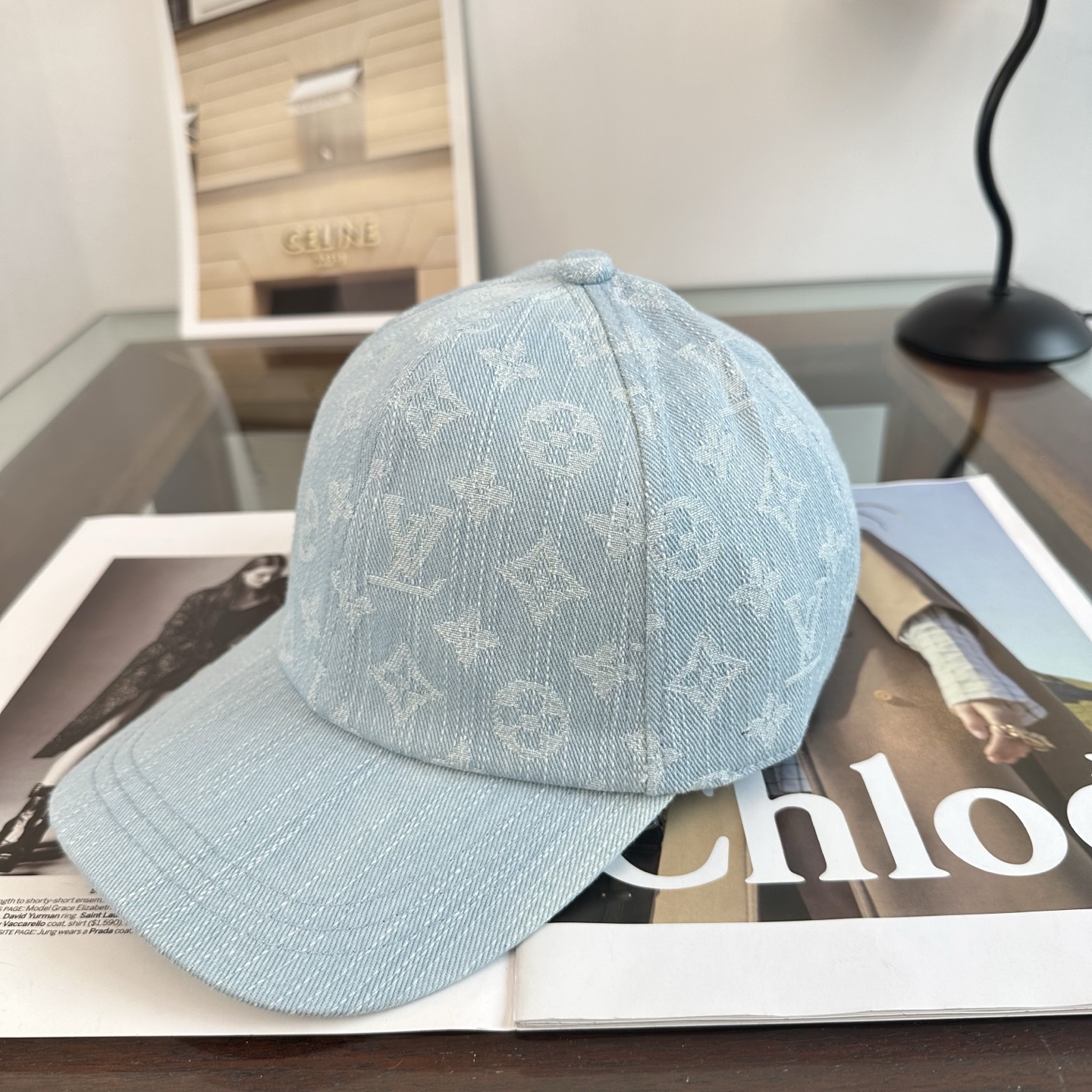 🧢路易威登棒球帽 LouisVuitton😍新款LV棒球帽，重工打造♥️高端大气，百搭款🤗男女通用！