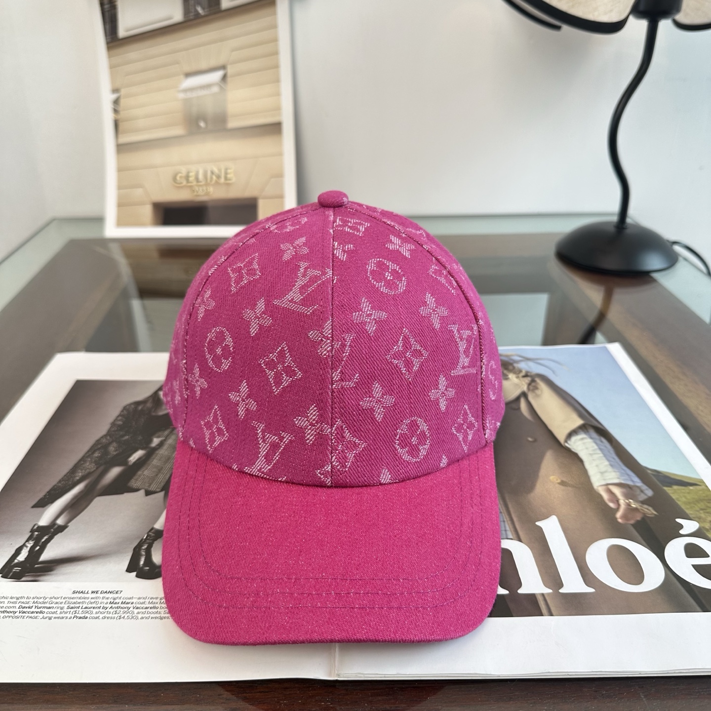 🧢路易威登棒球帽 LouisVuitton😍新款LV棒球帽，重工打造♥️高端大气，百搭款🤗男女通用！