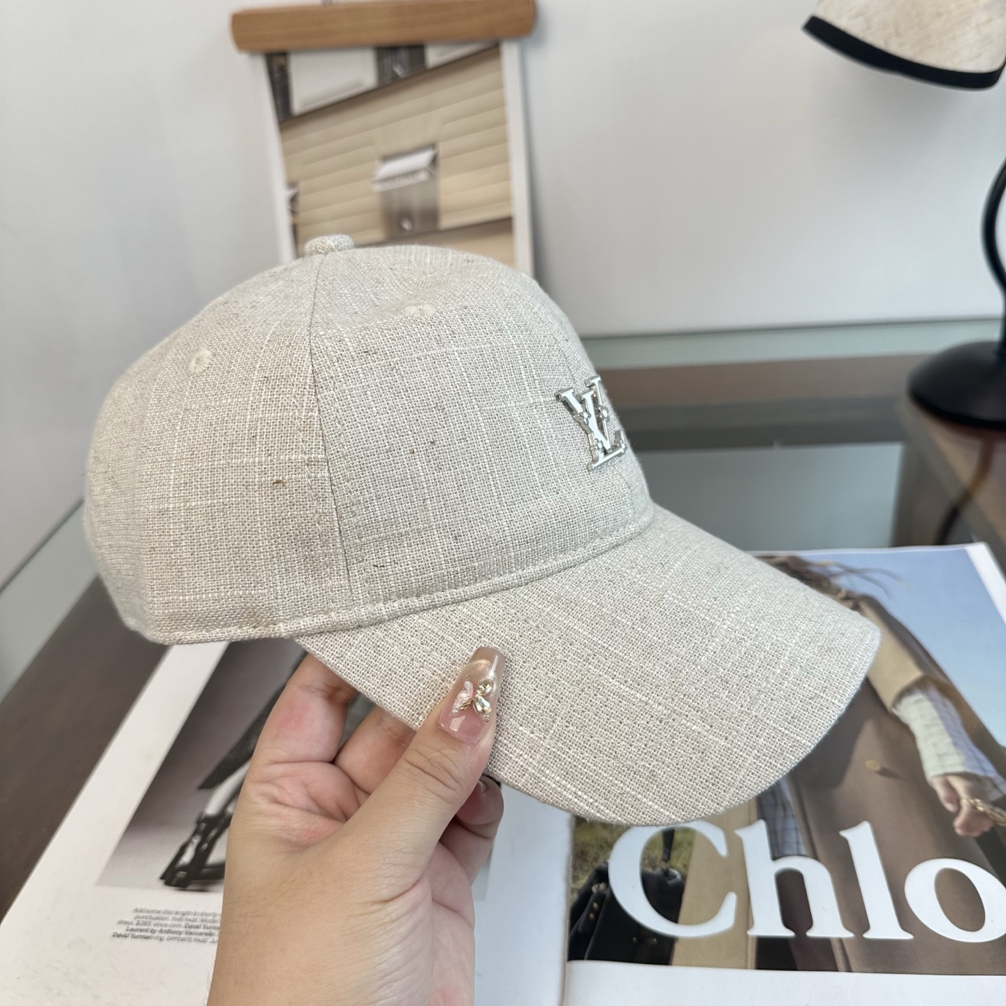 🧢路易威登棒球帽 LouisVuitton😍新款LV棒球帽，重工打造♥️高端大气，百搭款🤗男女通用！