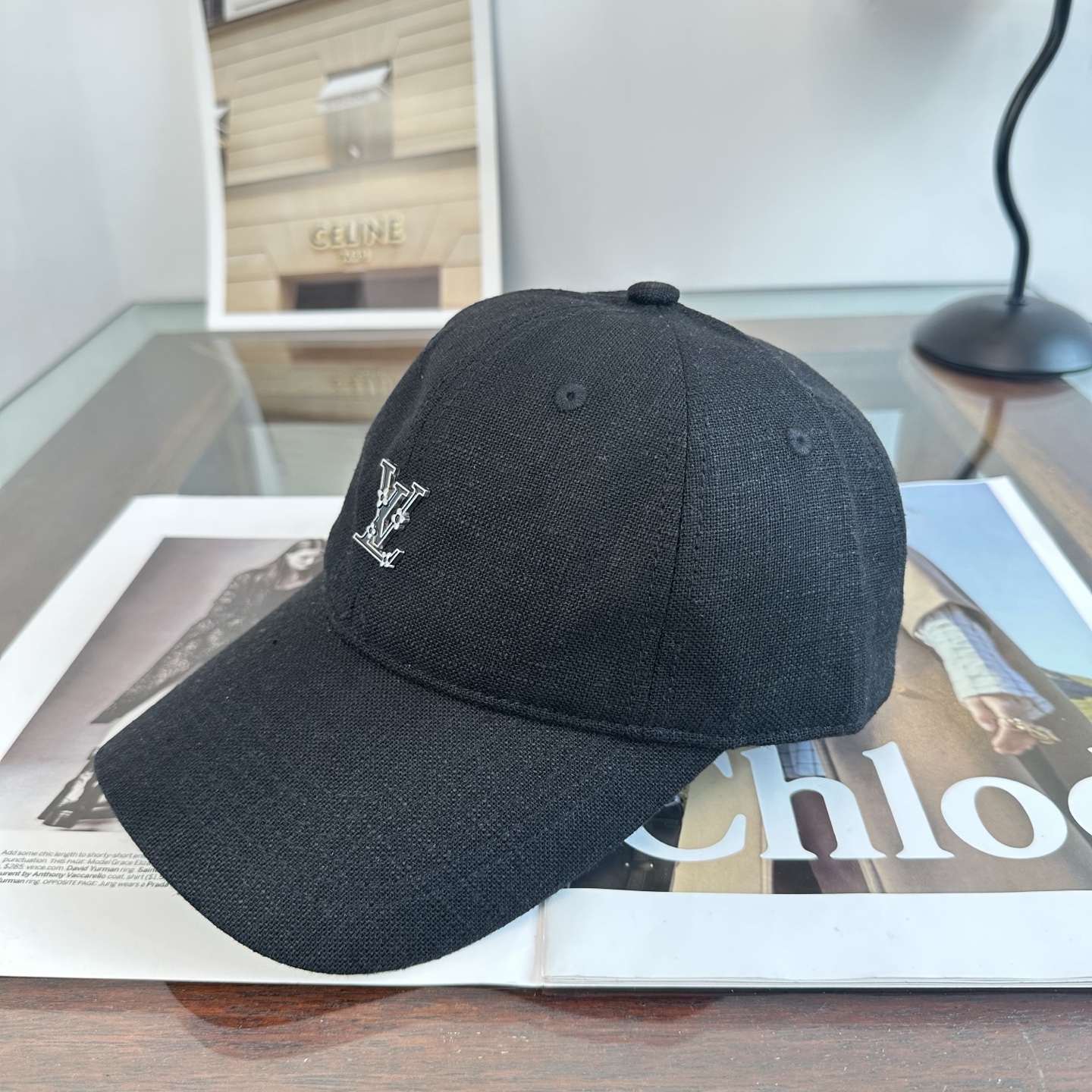 🧢路易威登棒球帽 LouisVuitton😍新款LV棒球帽，重工打造♥️高端大气，百搭款🤗男女通用！