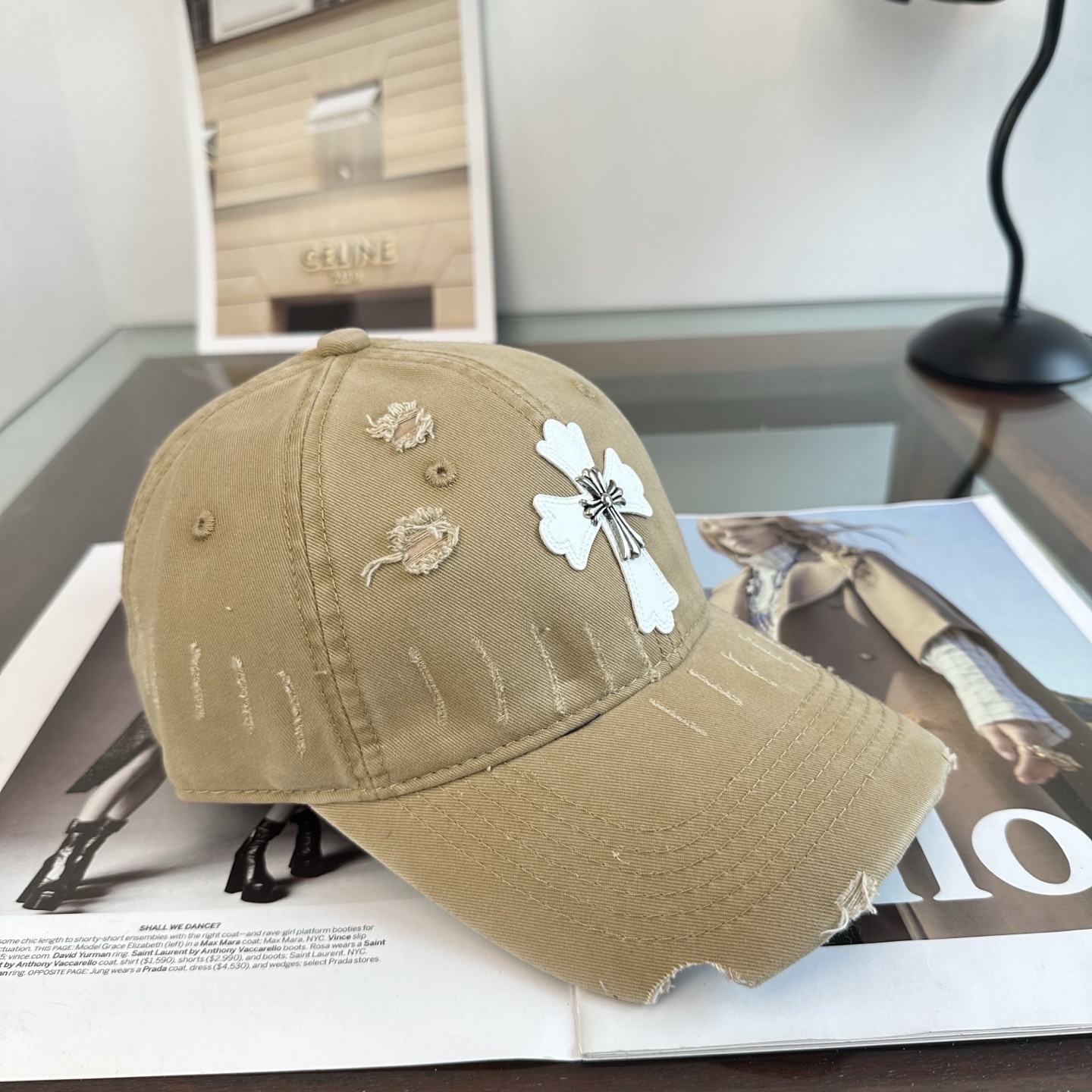 Chrome hearts 克罗心 新款十字架 高品质棒球帽，高端定制版！网红时尚博主同款！墙裂推荐！质