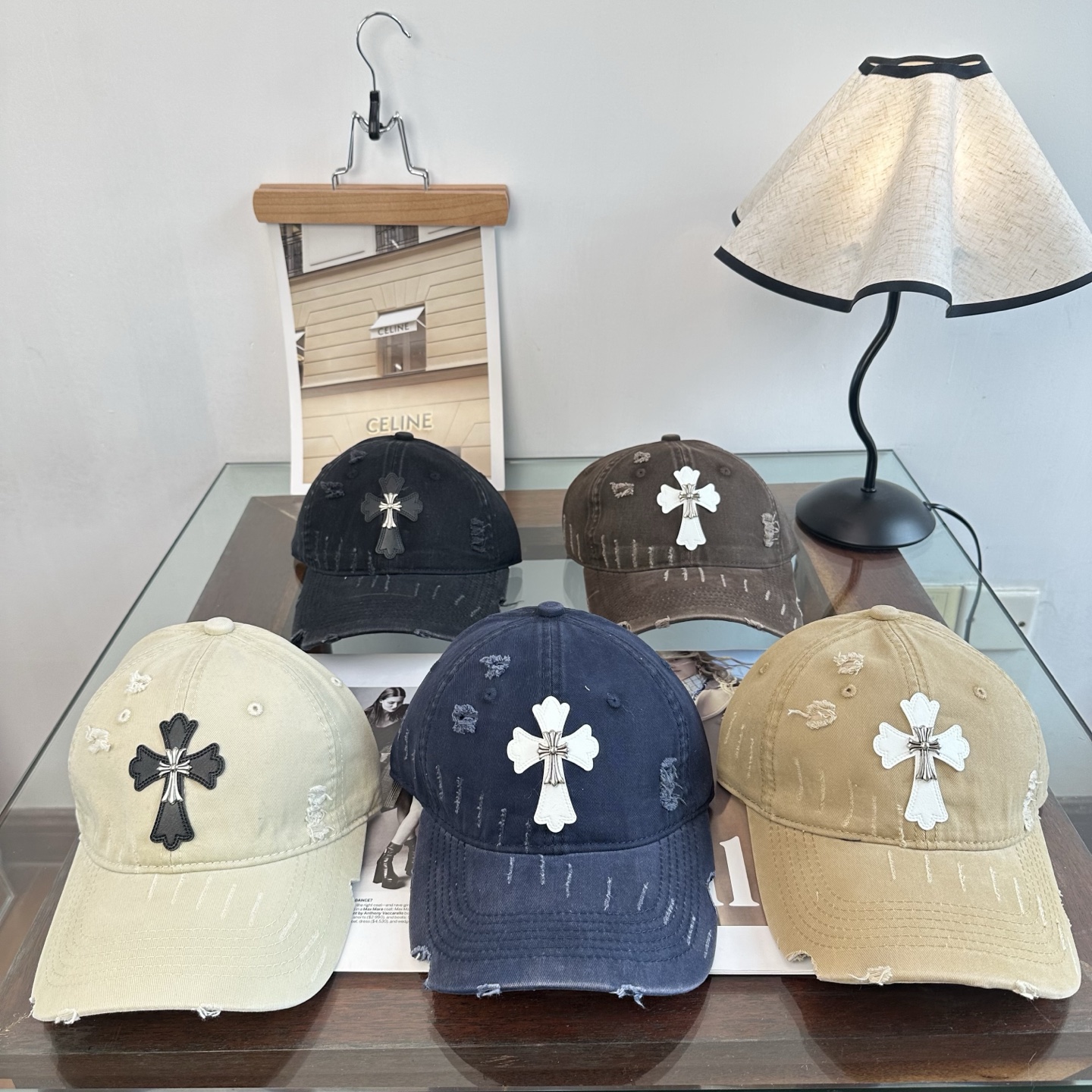 Chrome hearts 克罗心 新款十字架 高品质棒球帽，高端定制版！网红时尚博主同款！墙裂推荐！质