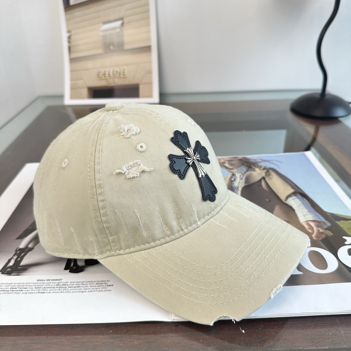 Chrome hearts 克罗心 新款十字架 高品质棒球帽，高端定制版！网红时尚博主同款！墙裂推荐！质