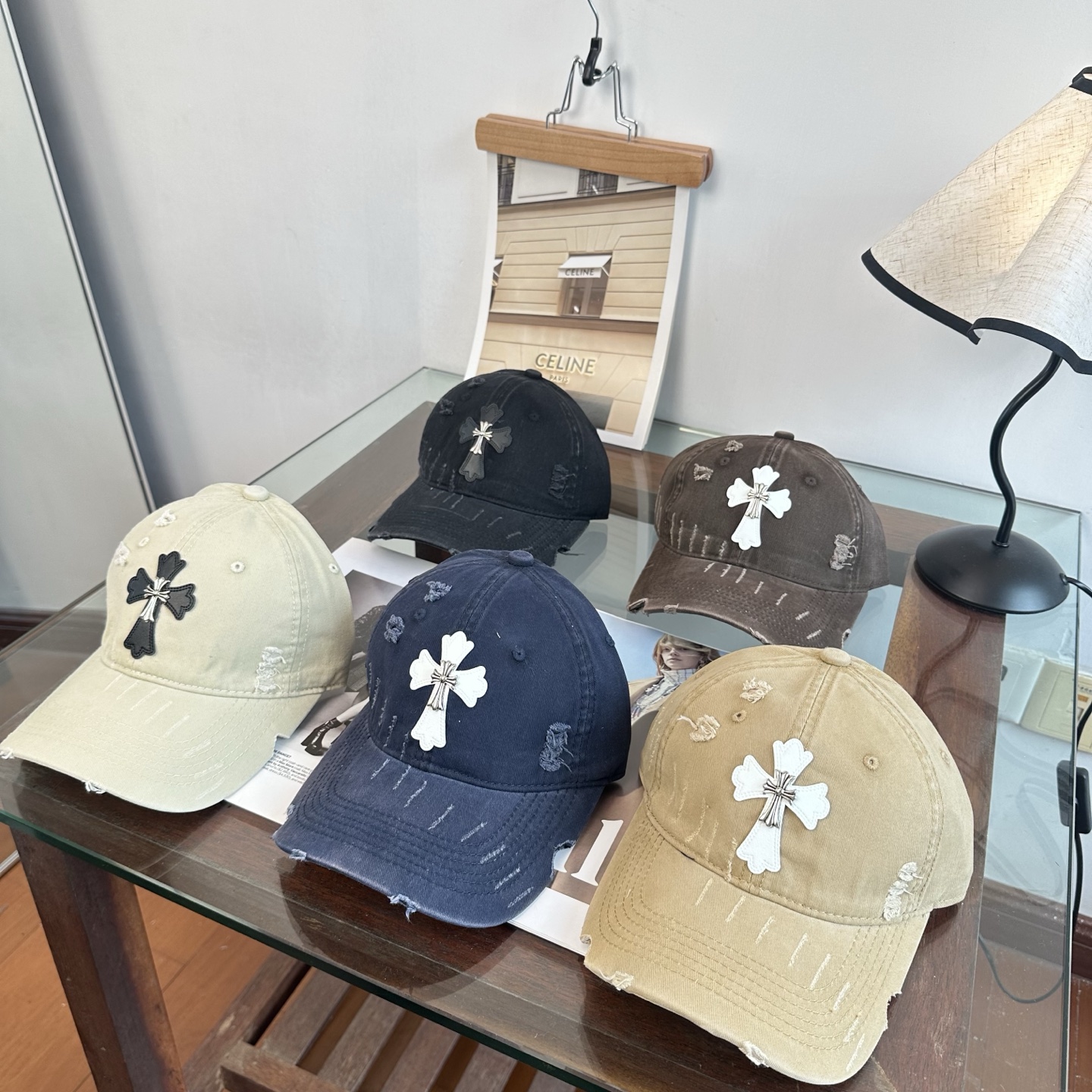 Chrome hearts 克罗心 新款十字架 高品质棒球帽，高端定制版！网红时尚博主同款！墙裂推荐！质