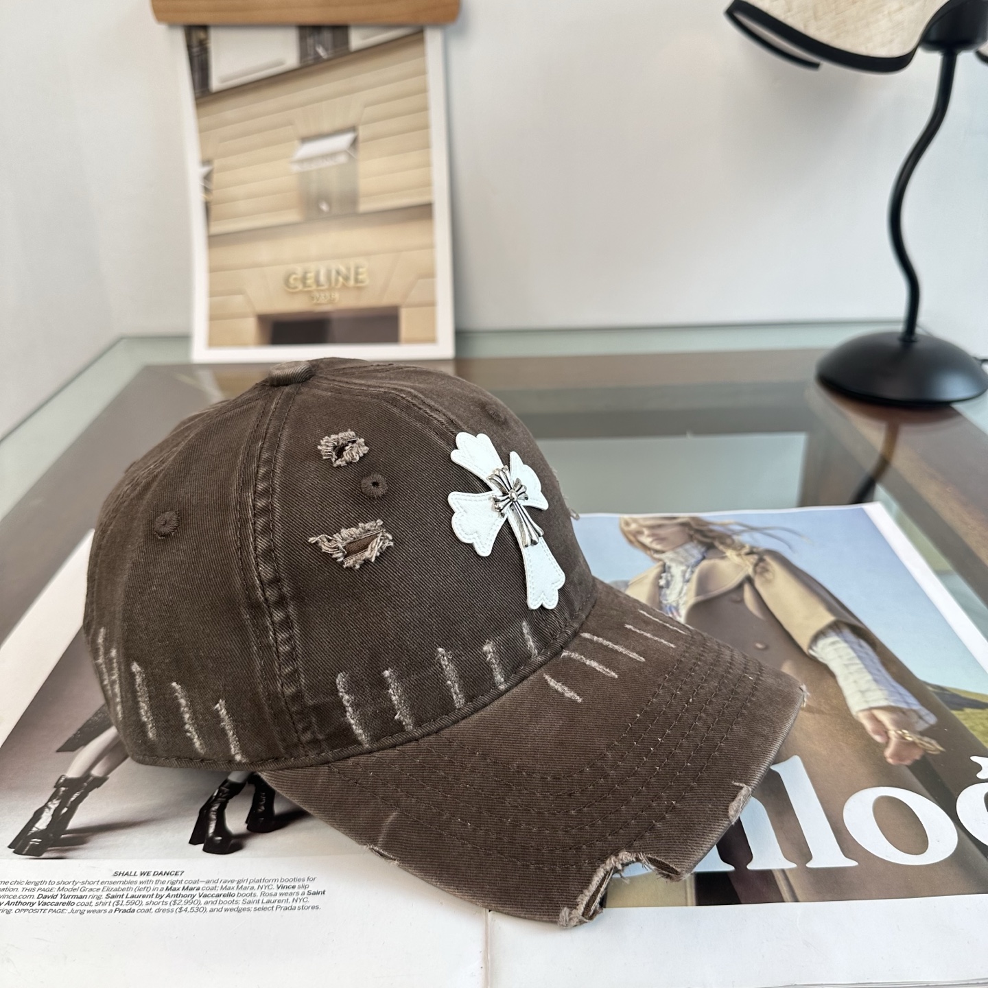 Chrome hearts 克罗心 新款十字架 高品质棒球帽，高端定制版！网红时尚博主同款！墙裂推荐！质