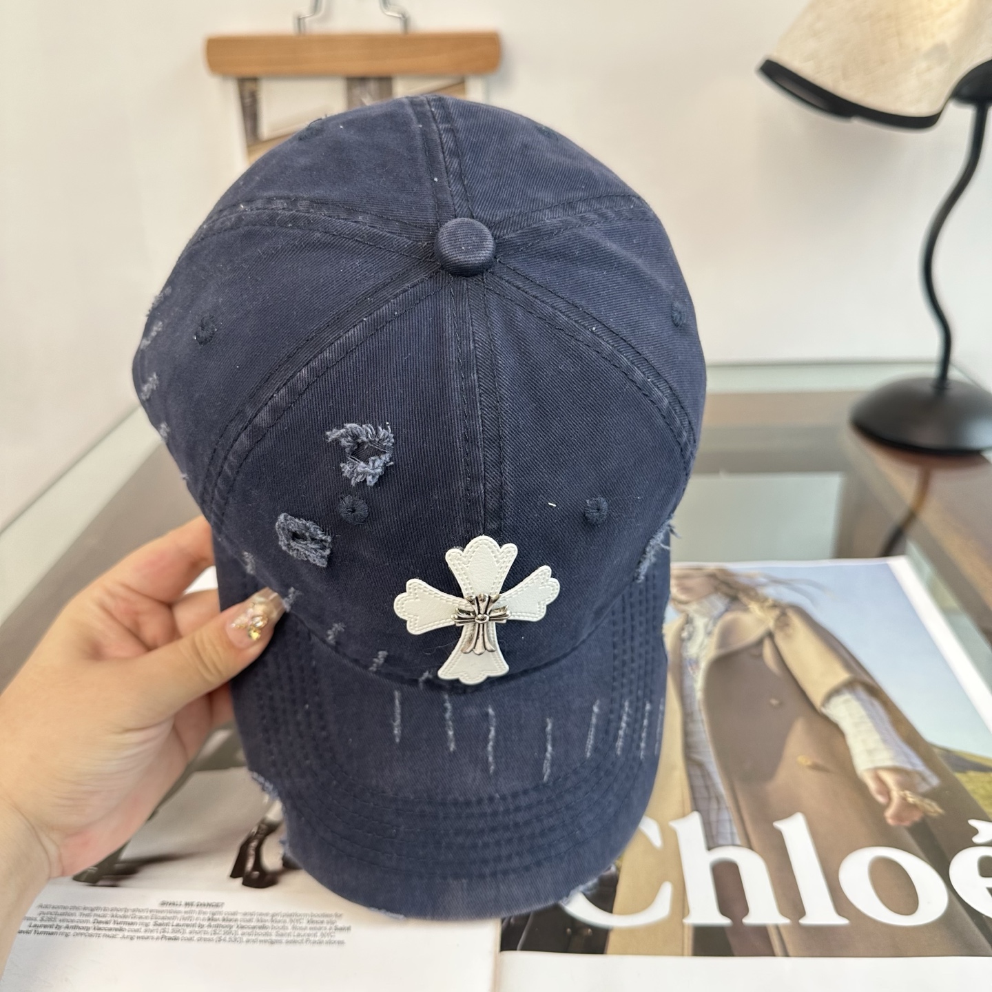 Chrome hearts 克罗心 新款十字架 高品质棒球帽，高端定制版！网红时尚博主同款！墙裂推荐！质