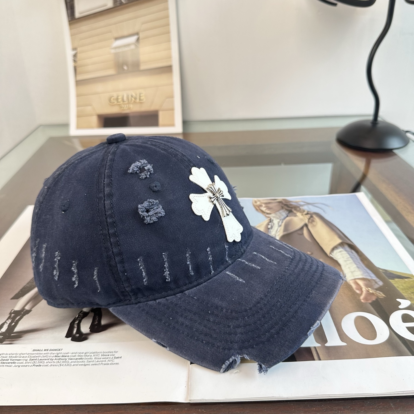 Chrome hearts 克罗心 新款十字架 高品质棒球帽，高端定制版！网红时尚博主同款！墙裂推荐！质