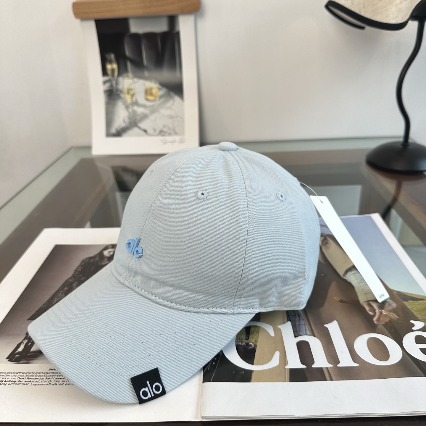 Alo 。爆款 新款棒球帽定制面料，简约时尚更透气，超火爆现货秒发