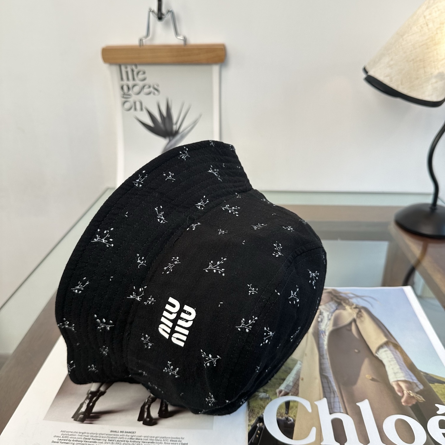 缪缪miumiu渔夫帽 让兼顾时尚和遮阳的简约桶帽出游拍照📷拗造型必备敲显脸小