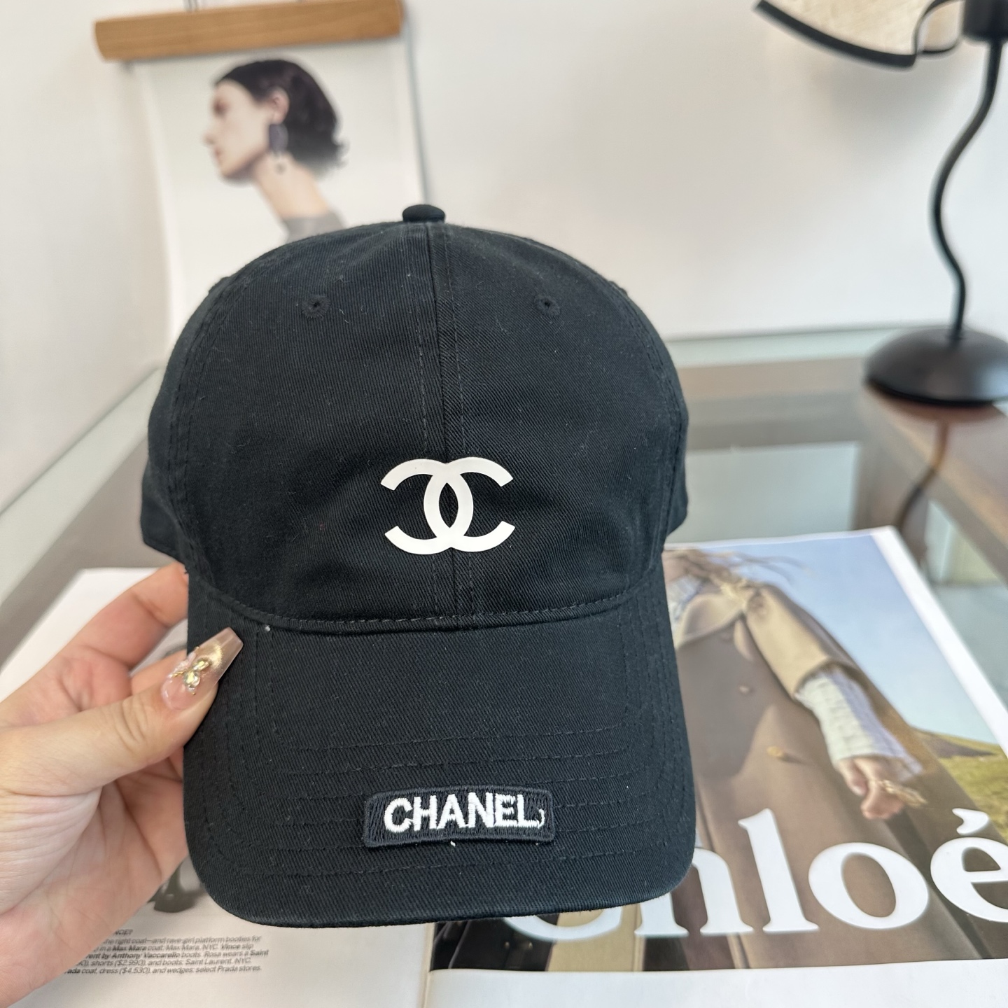 【CHANEL香奈儿】新款高级感小香风鸭舌帽 ，遮阳又超好搭配，出街单品 高货版本原单品质👄