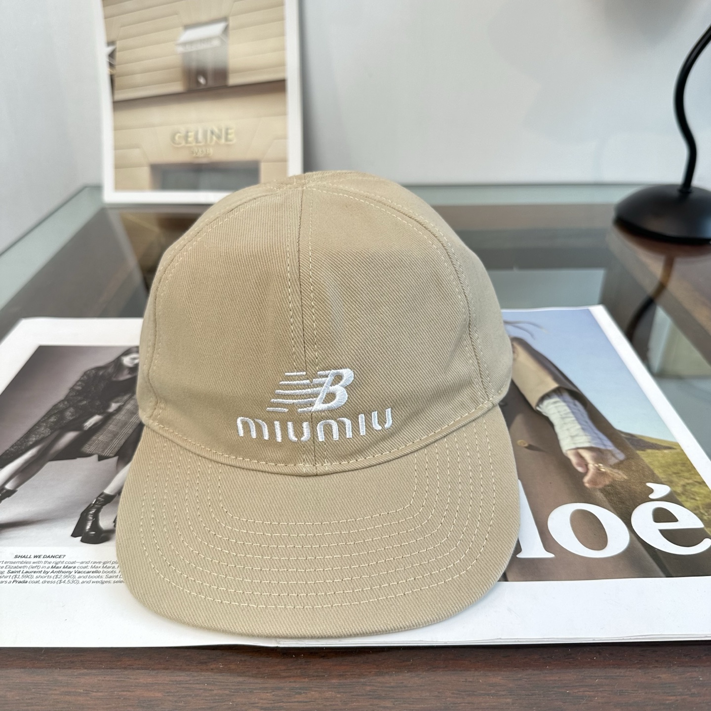 谬谬miumiu 原单 新款棒球帽，正品开模订制，原版做工细致质量超赞！