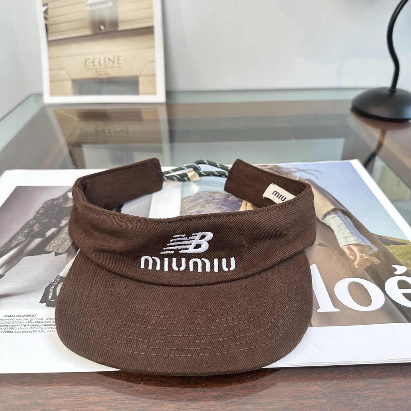 miumiu 缪缪 夏季空顶帽，跑步遮阳防晒两不误，夏季必备单品，戴着不闷热，非常有活力的一款，超级无敌好看😍😍