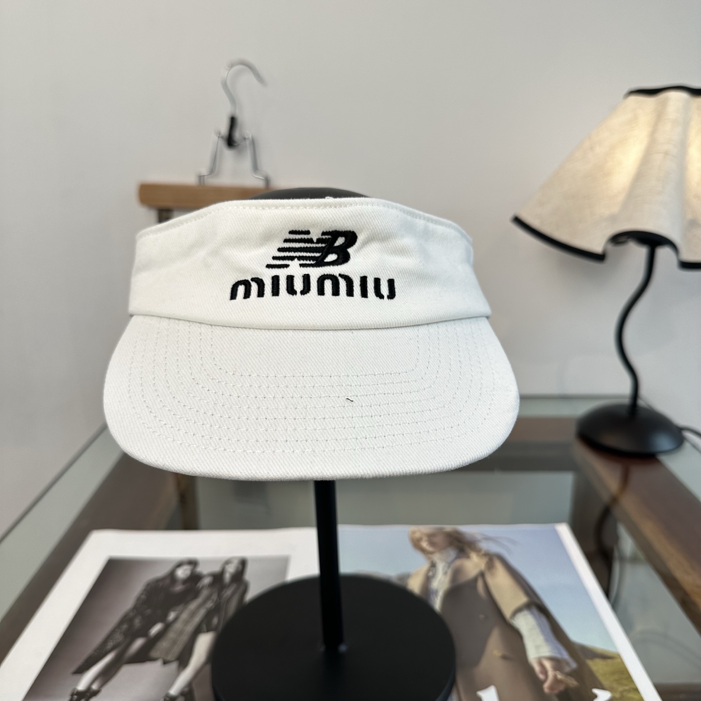 miumiu 缪缪 夏季空顶帽，跑步遮阳防晒两不误，夏季必备单品，戴着不闷热，非常有活力的一款，超级无敌好看😍😍